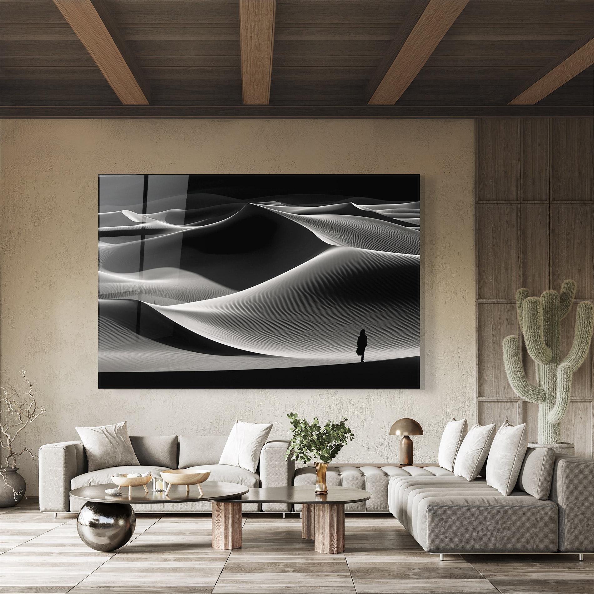 Üvegkép Dune Silhouette mockup 8