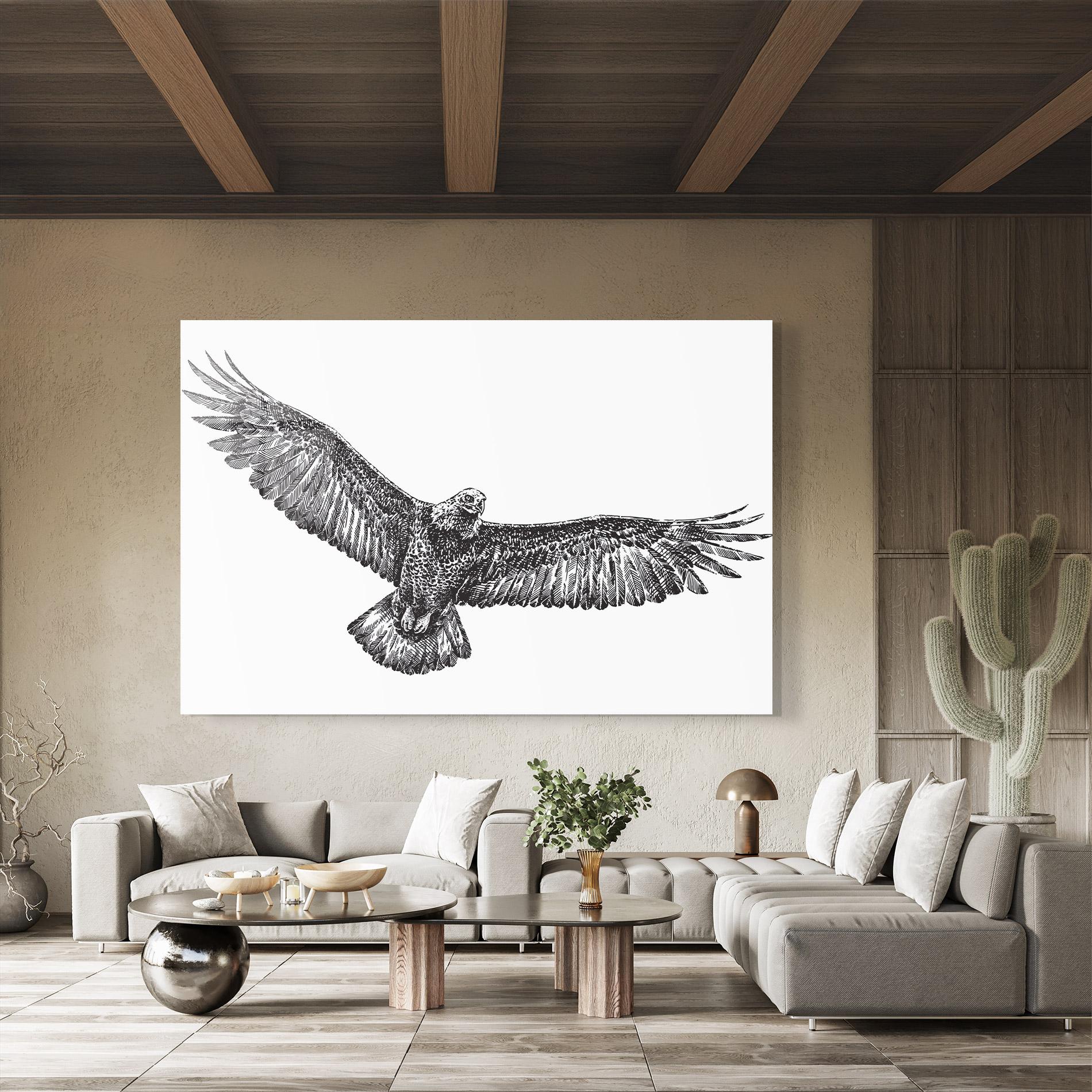 Üvegkép Eagle Art Line mockup 8