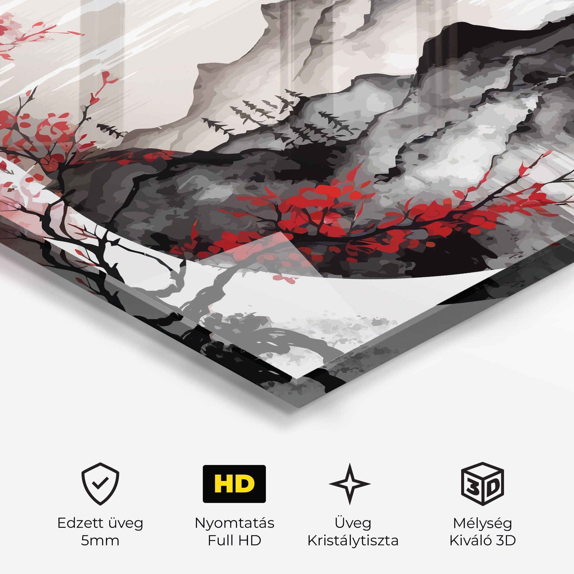 Asiatic Red Orange Sun mockup 3