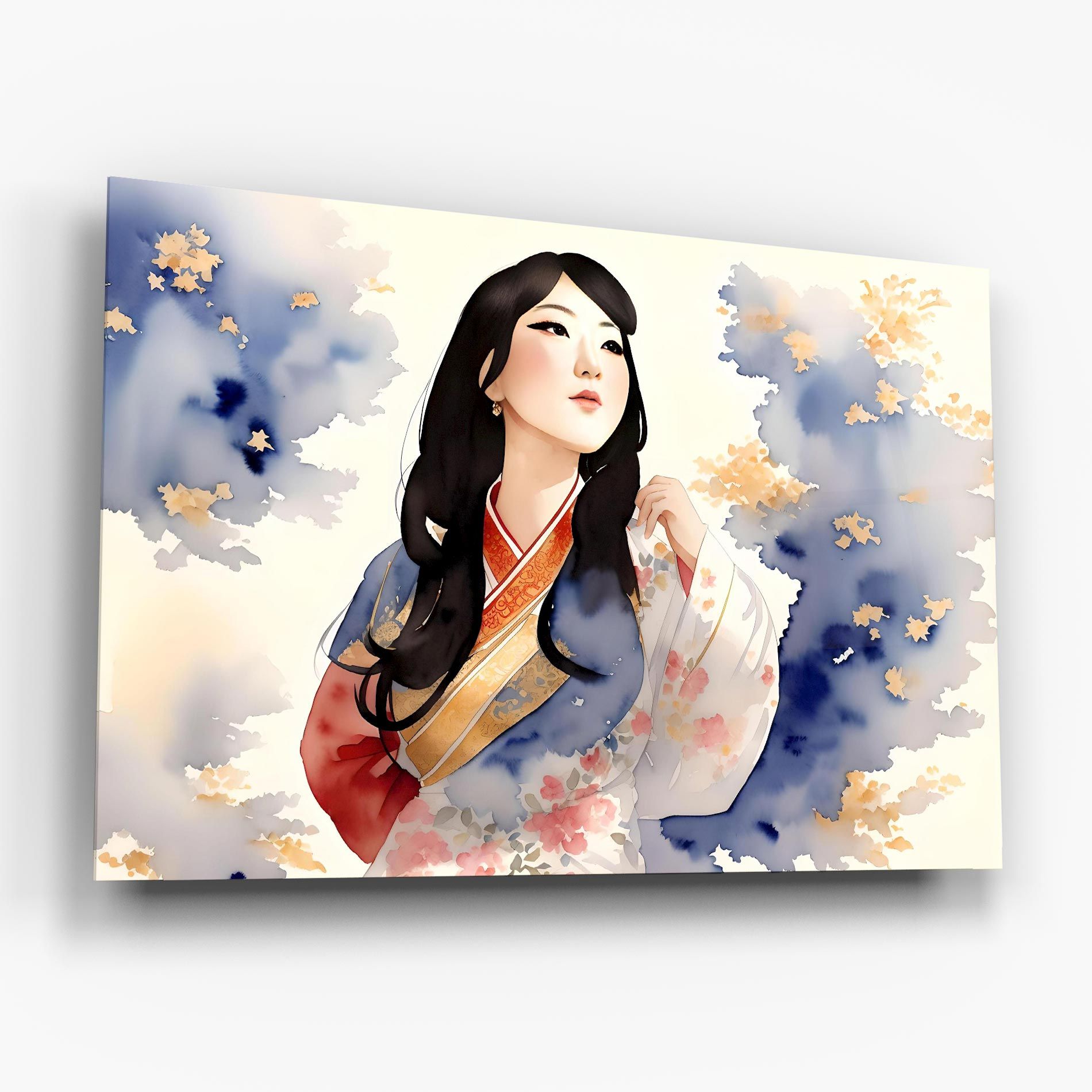 Asian Woman Dancing mockup 6