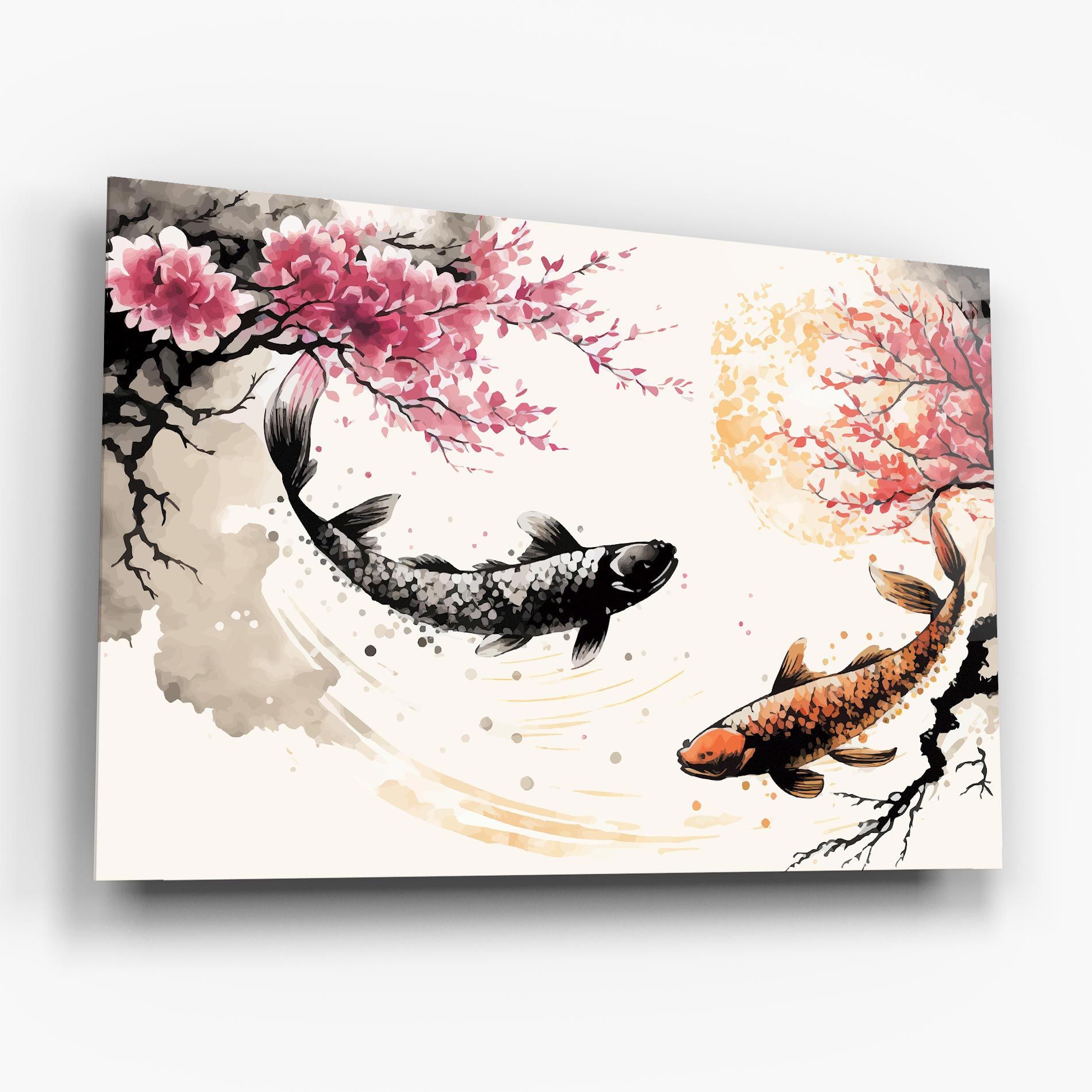 Asiatic Flower Fish mockup 6