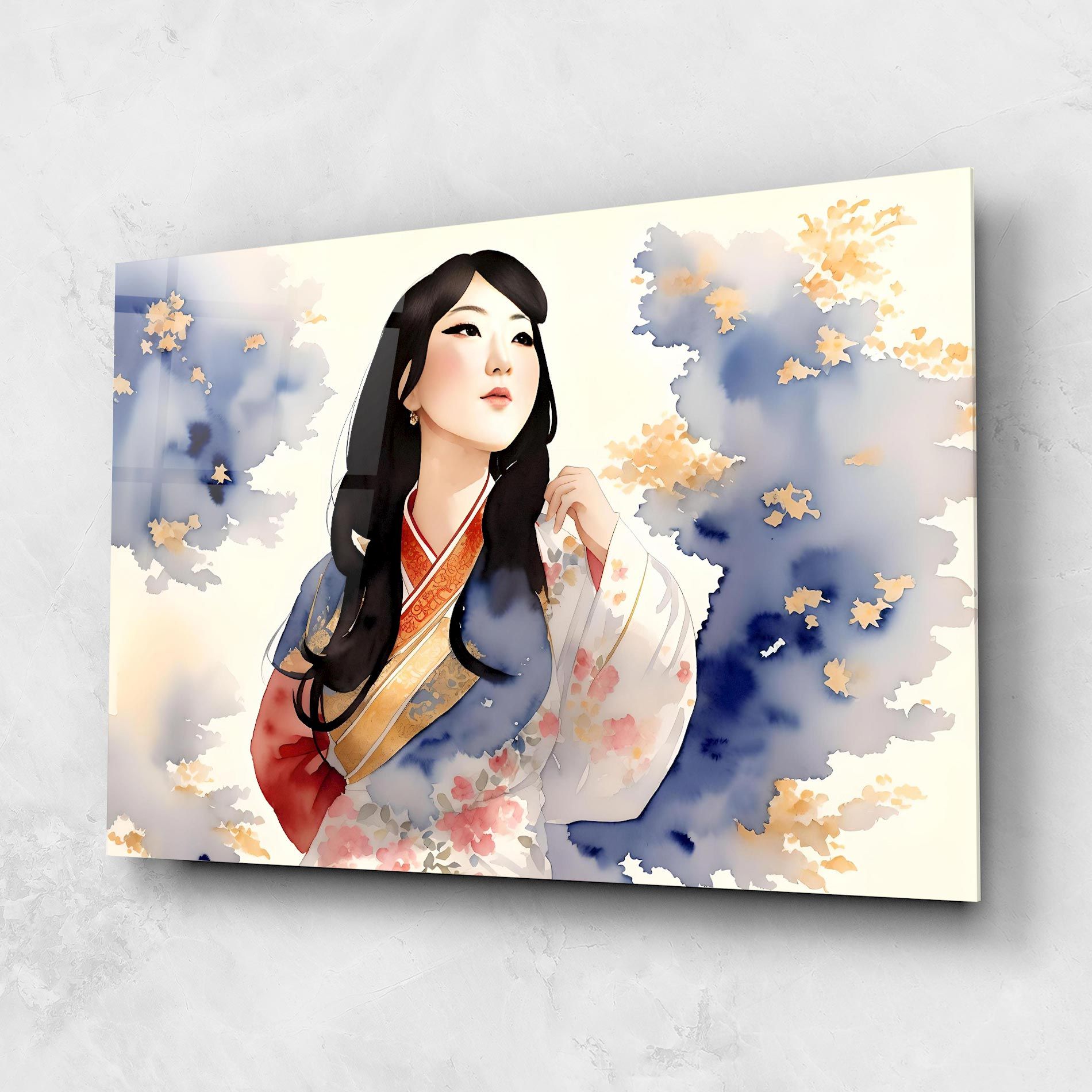 Asian Woman Dancing mockup 1