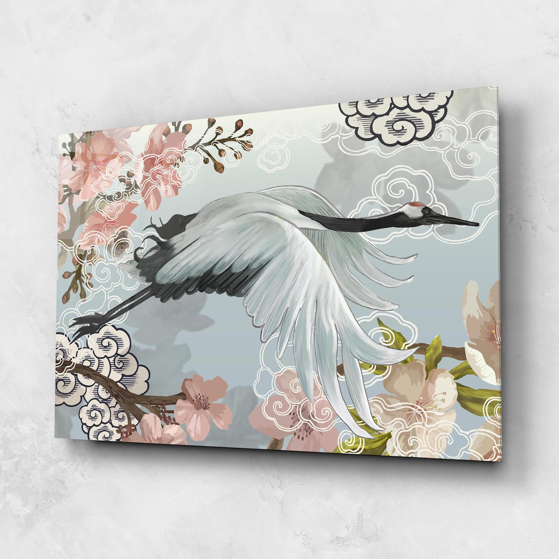 Beautiful Asiatic Bird mockup 1