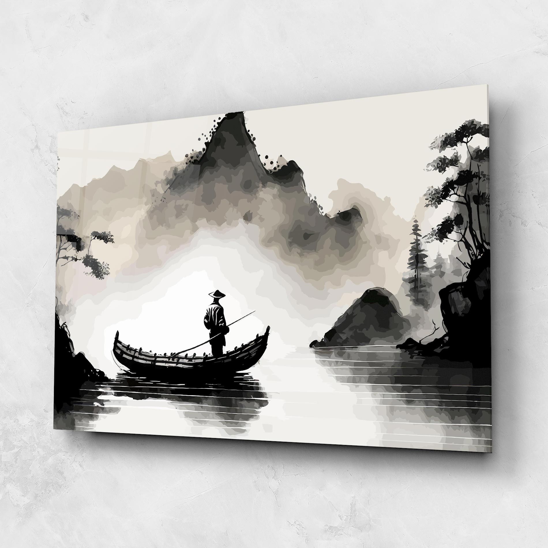 Black Ink Boat mockup 1