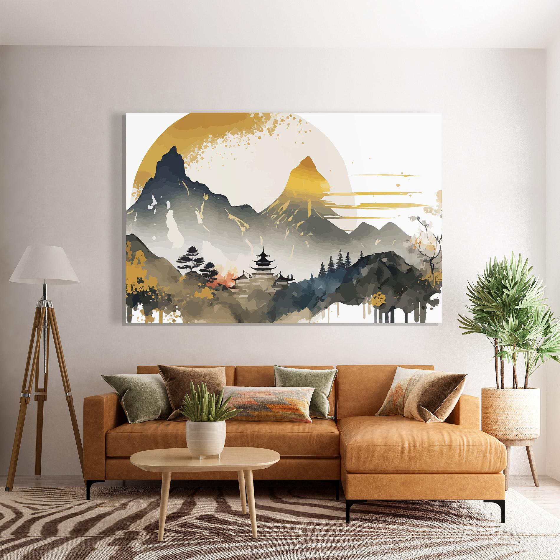 Üvegkép Asiatic Gold Cream mockup 7