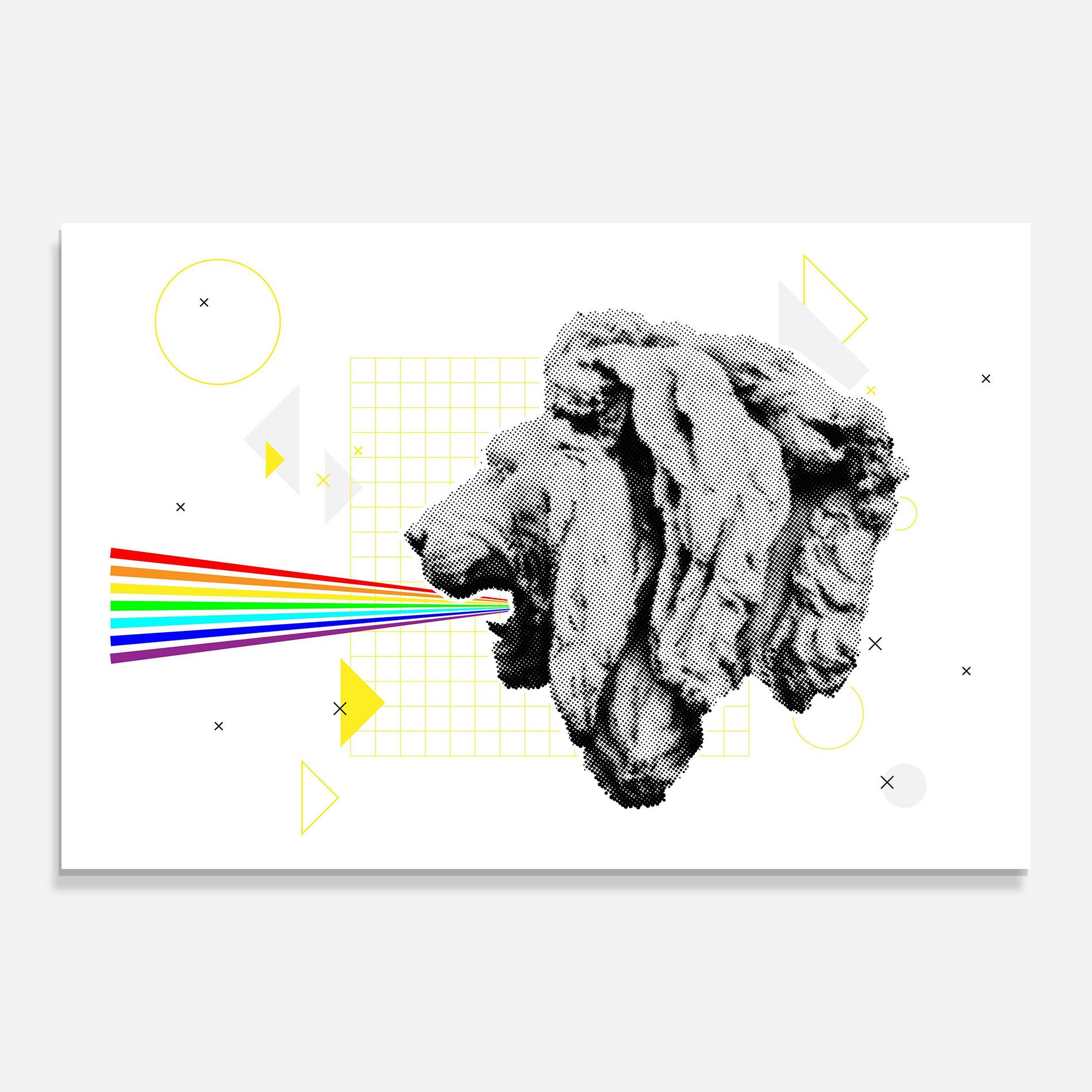Lion Collage mockup 0