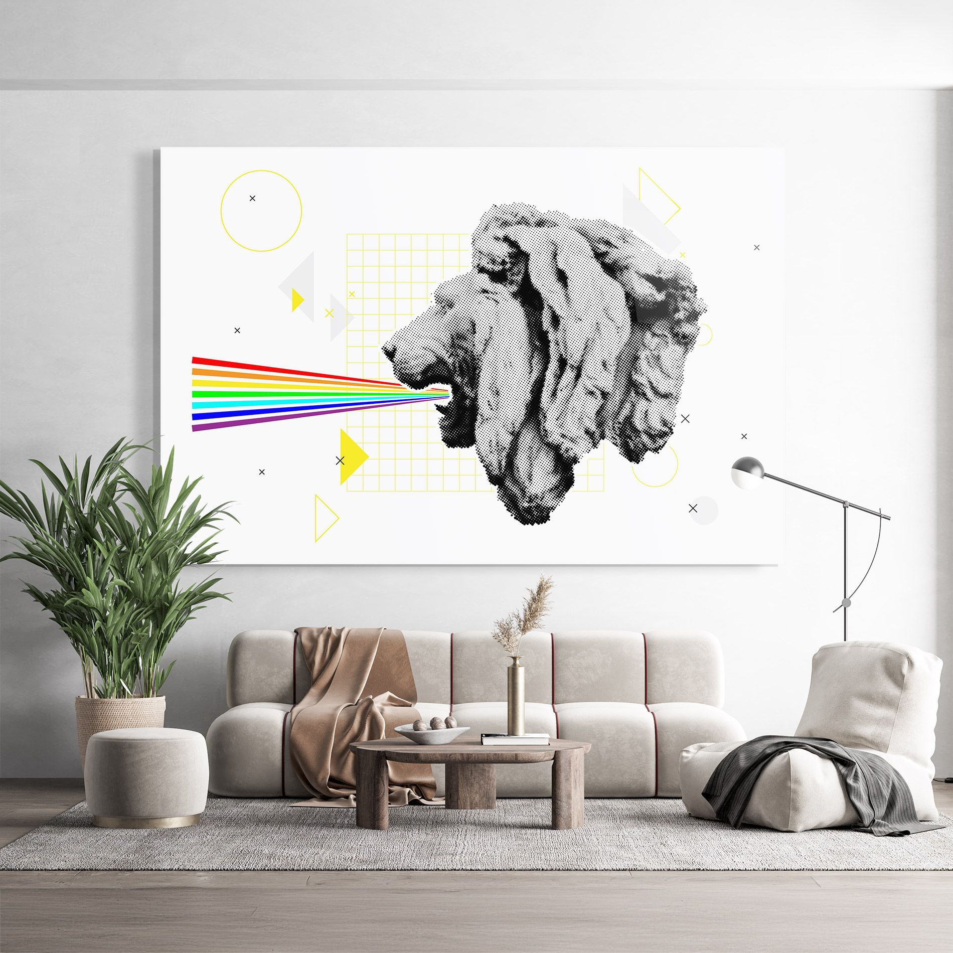 Lion Collage mockup 9