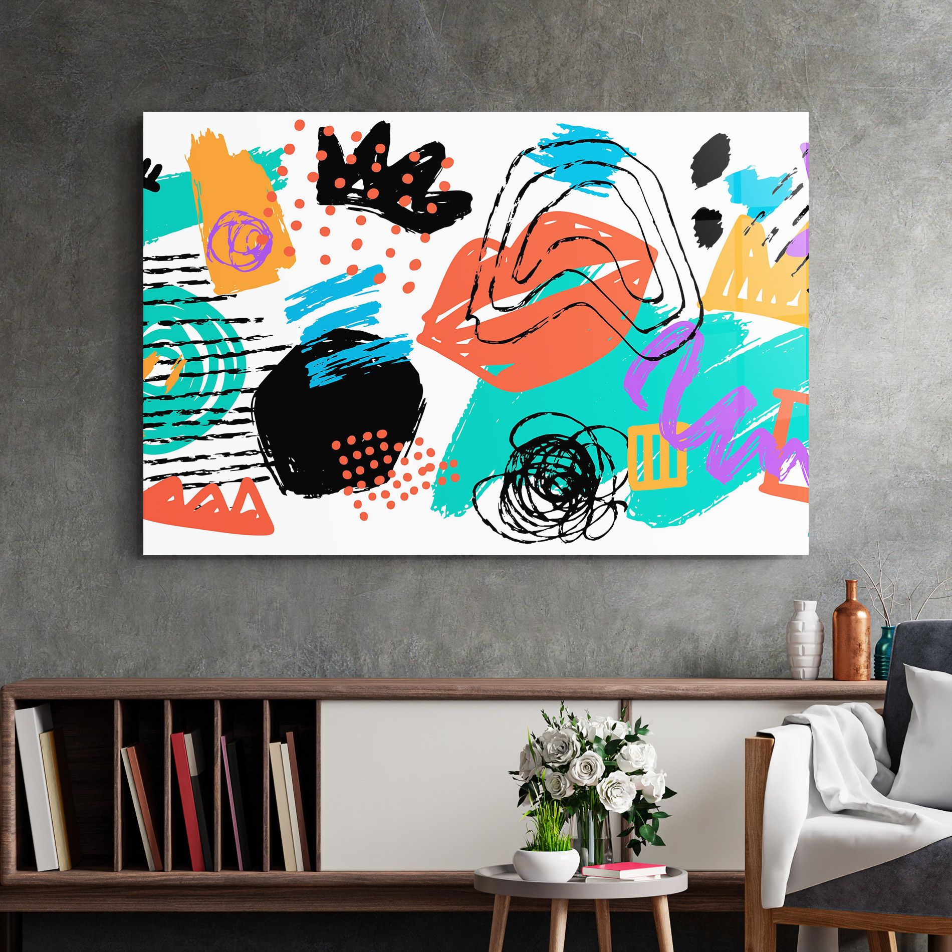 Drawing Collage Art mockup 2