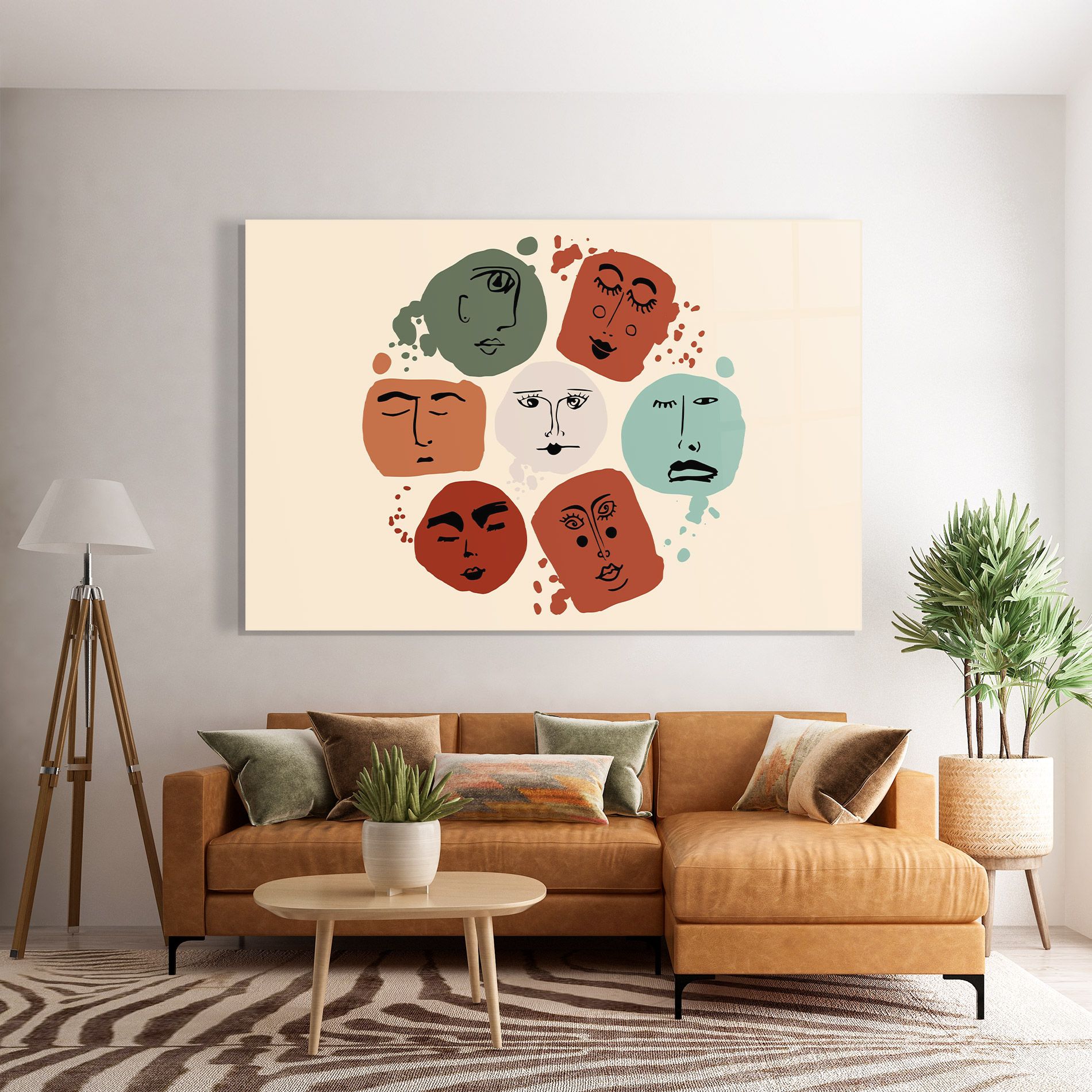 Circle Faces mockup 7