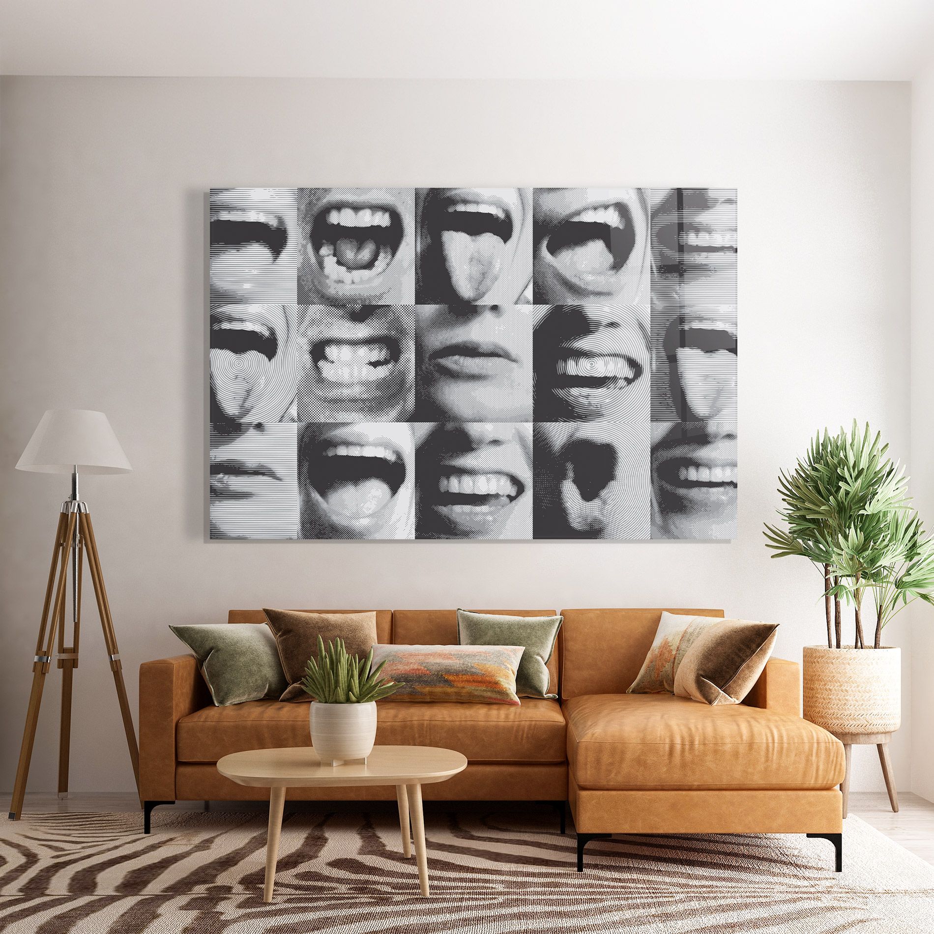 Grey Mouth Collage mockup 7