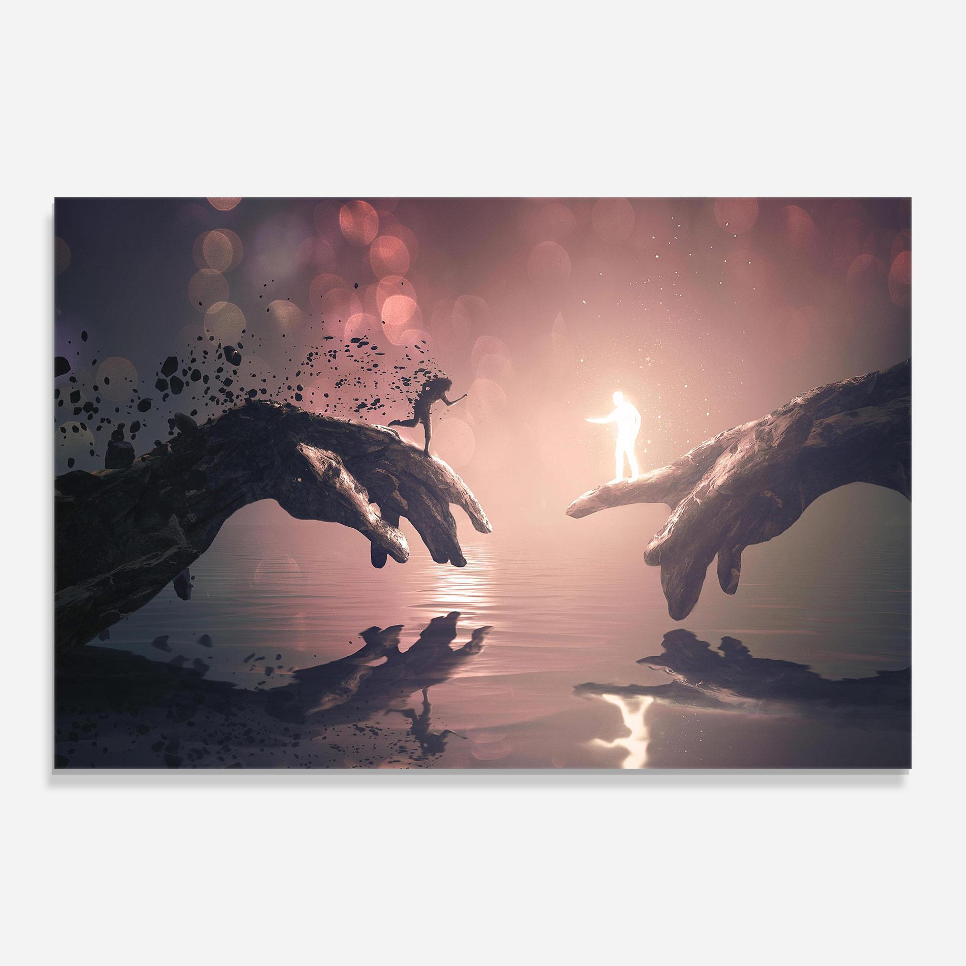 Üvegkép Life Story mockup 0