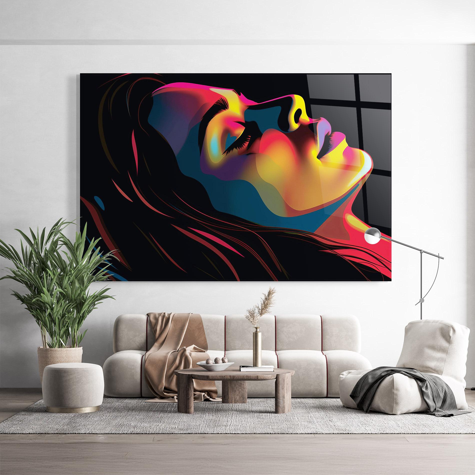 Üvegkép Graphical Profile mockup 9