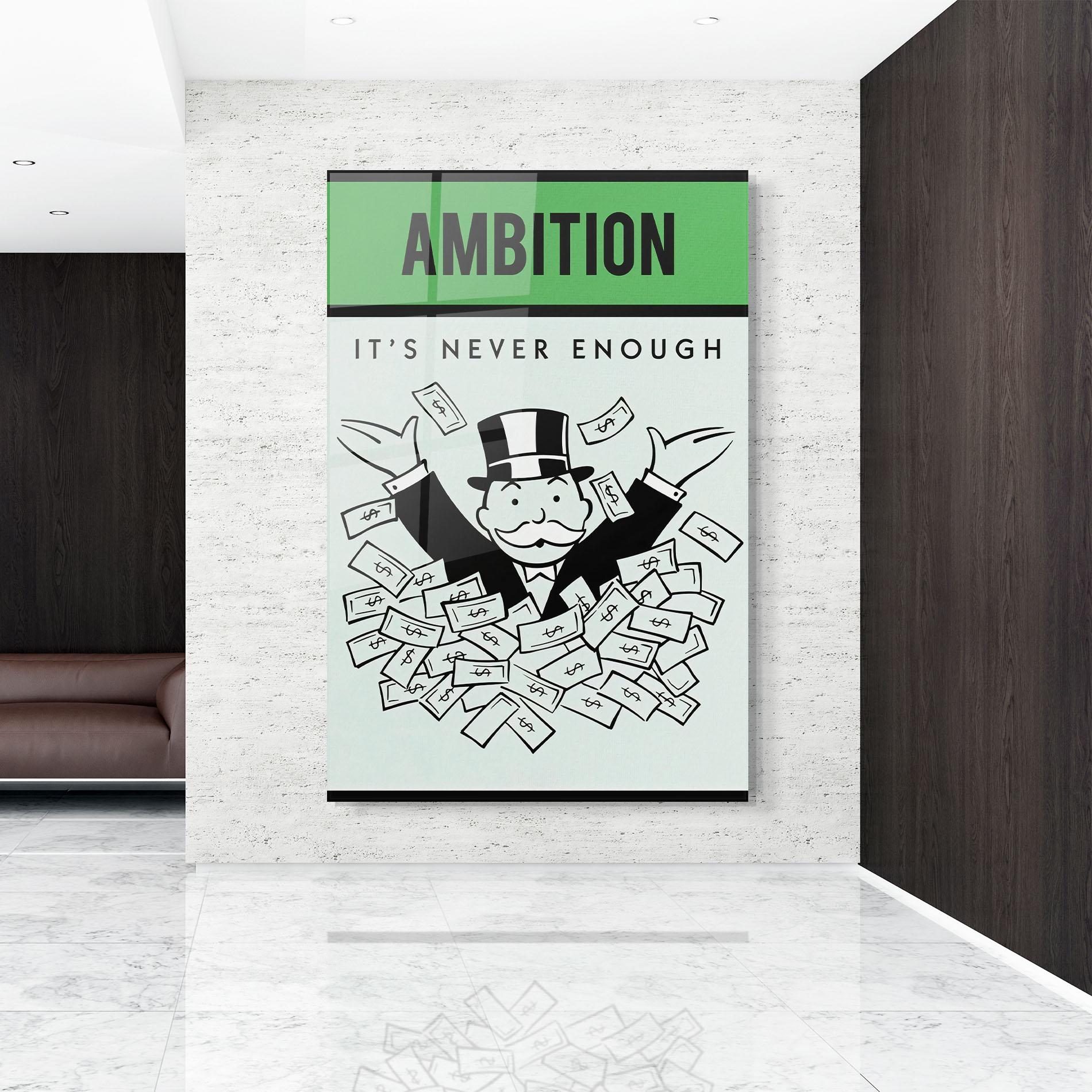 Üvegkép Ambition mockup 9