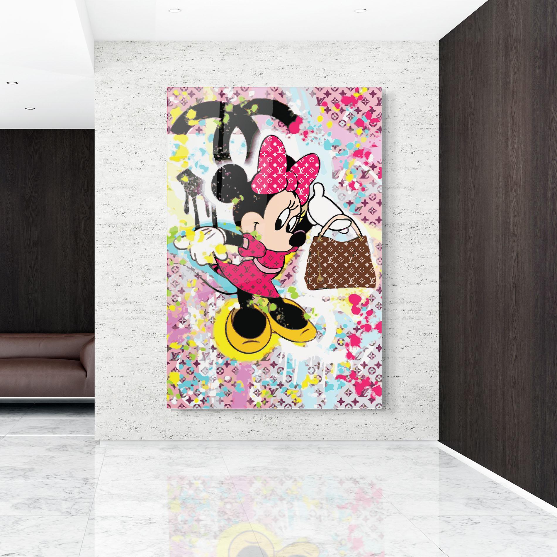 Üvegkép Minnie Comes Back In Fashion mockup 9