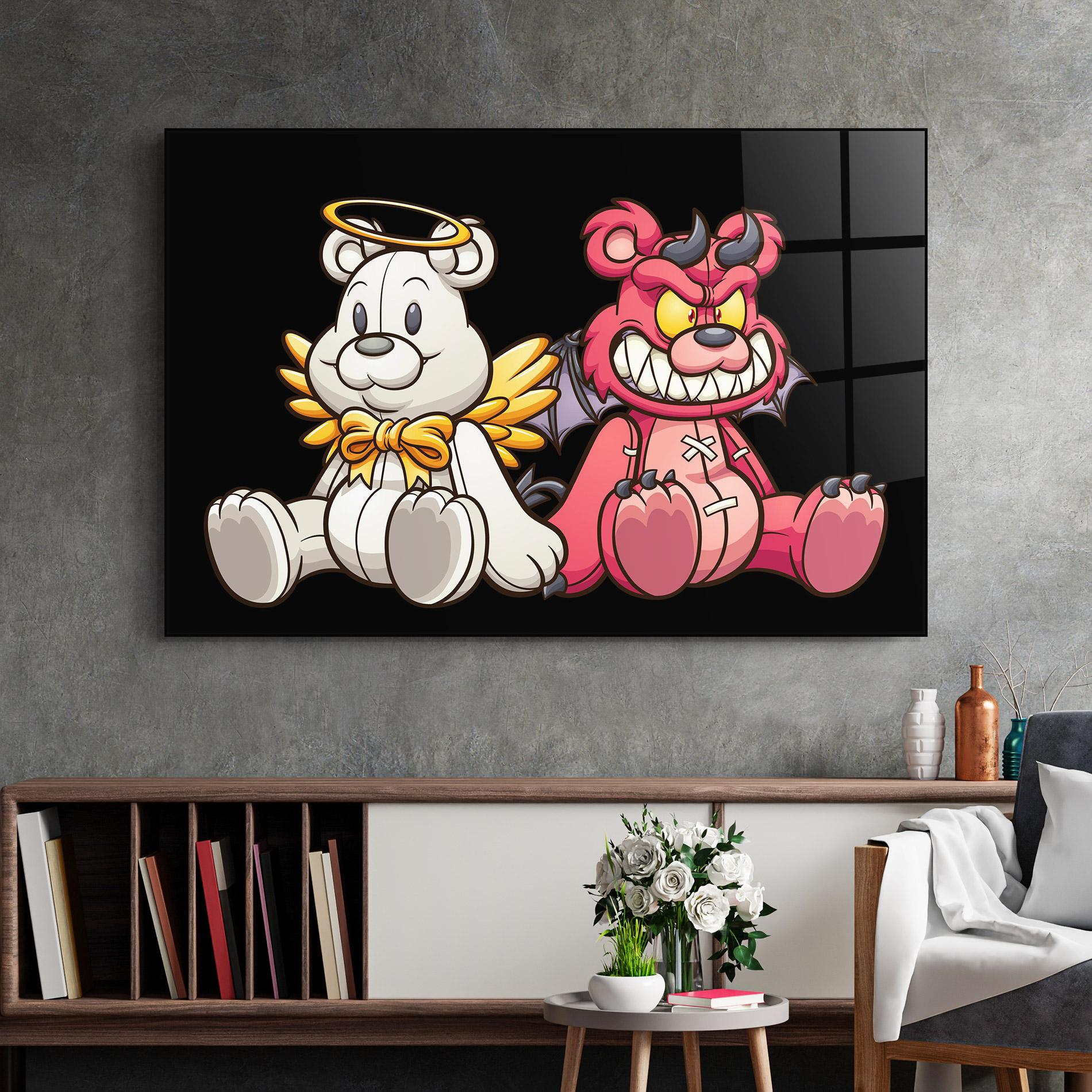 Üvegkép Angel Bear mockup 2