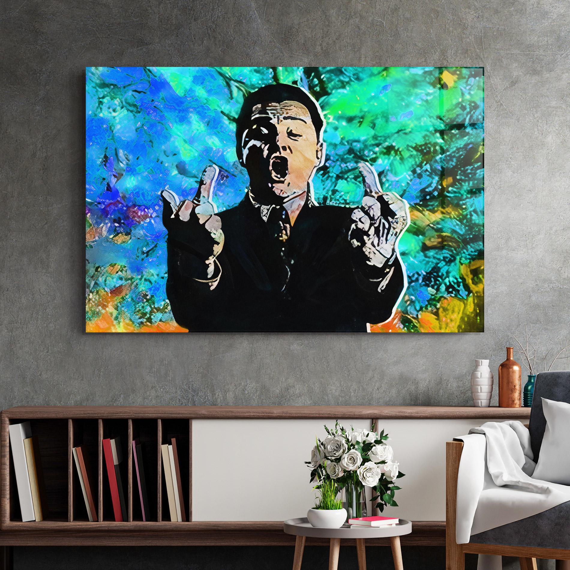 Üvegkép Flip The Bird mockup 2