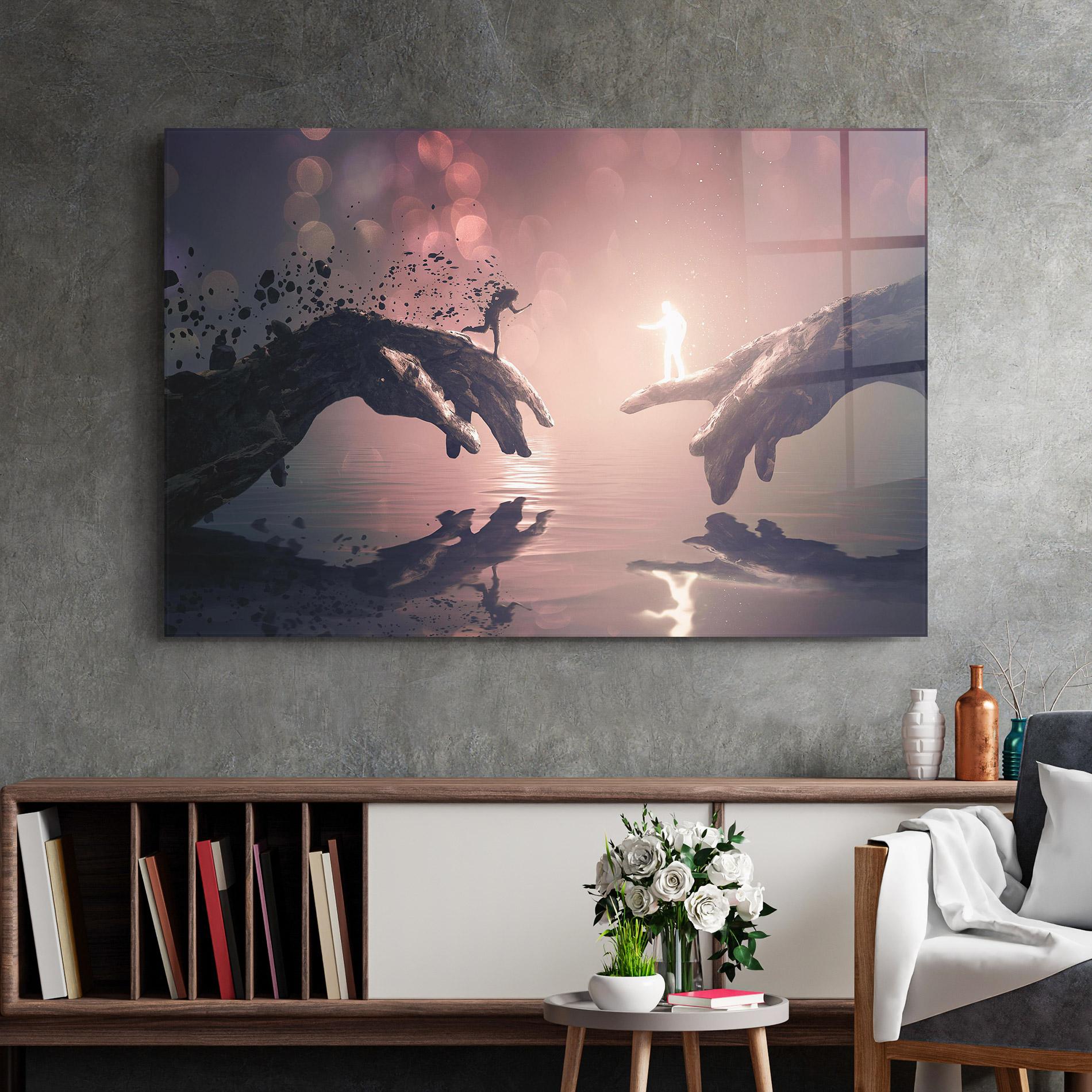 Üvegkép Life Story mockup 2