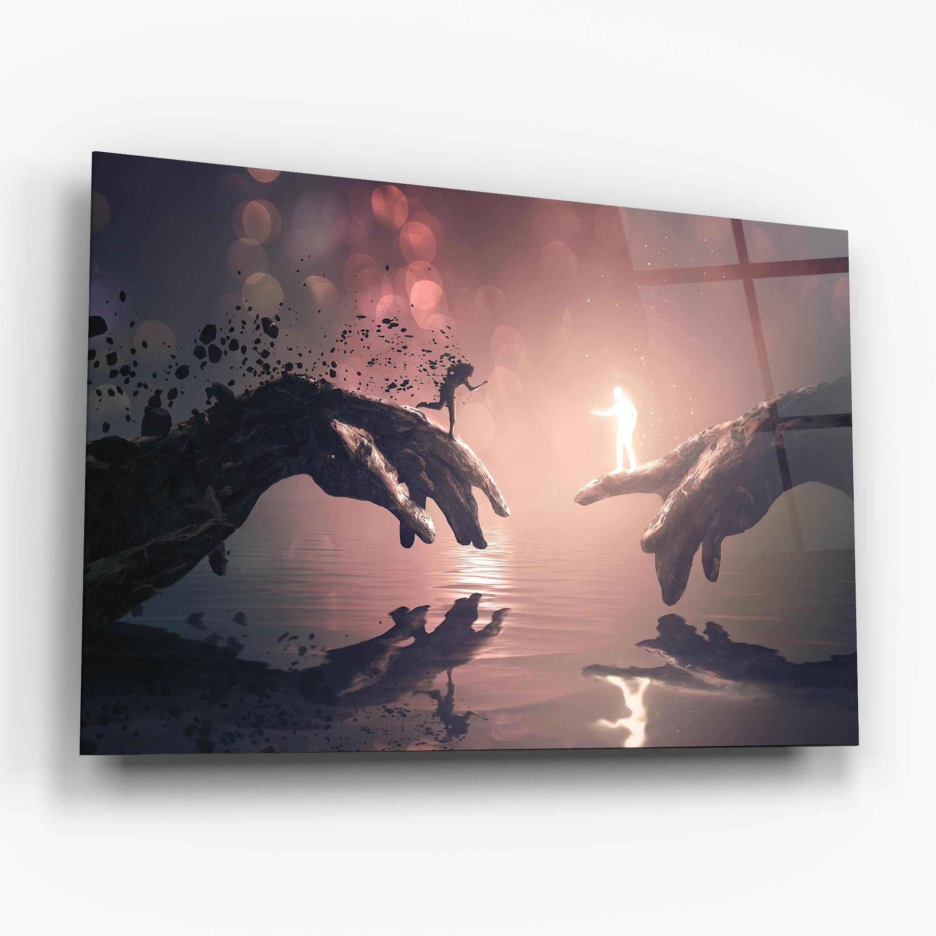 Üvegkép Life Story mockup 6