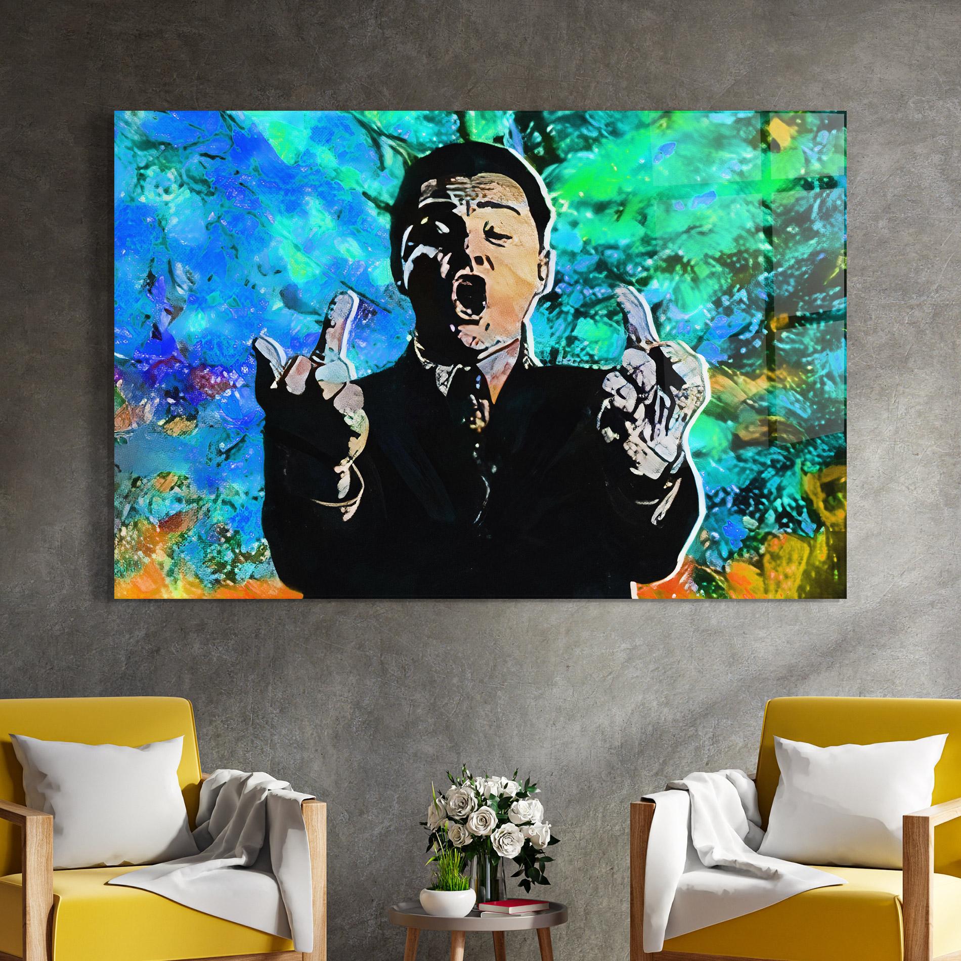 Üvegkép Flip The Bird mockup 4