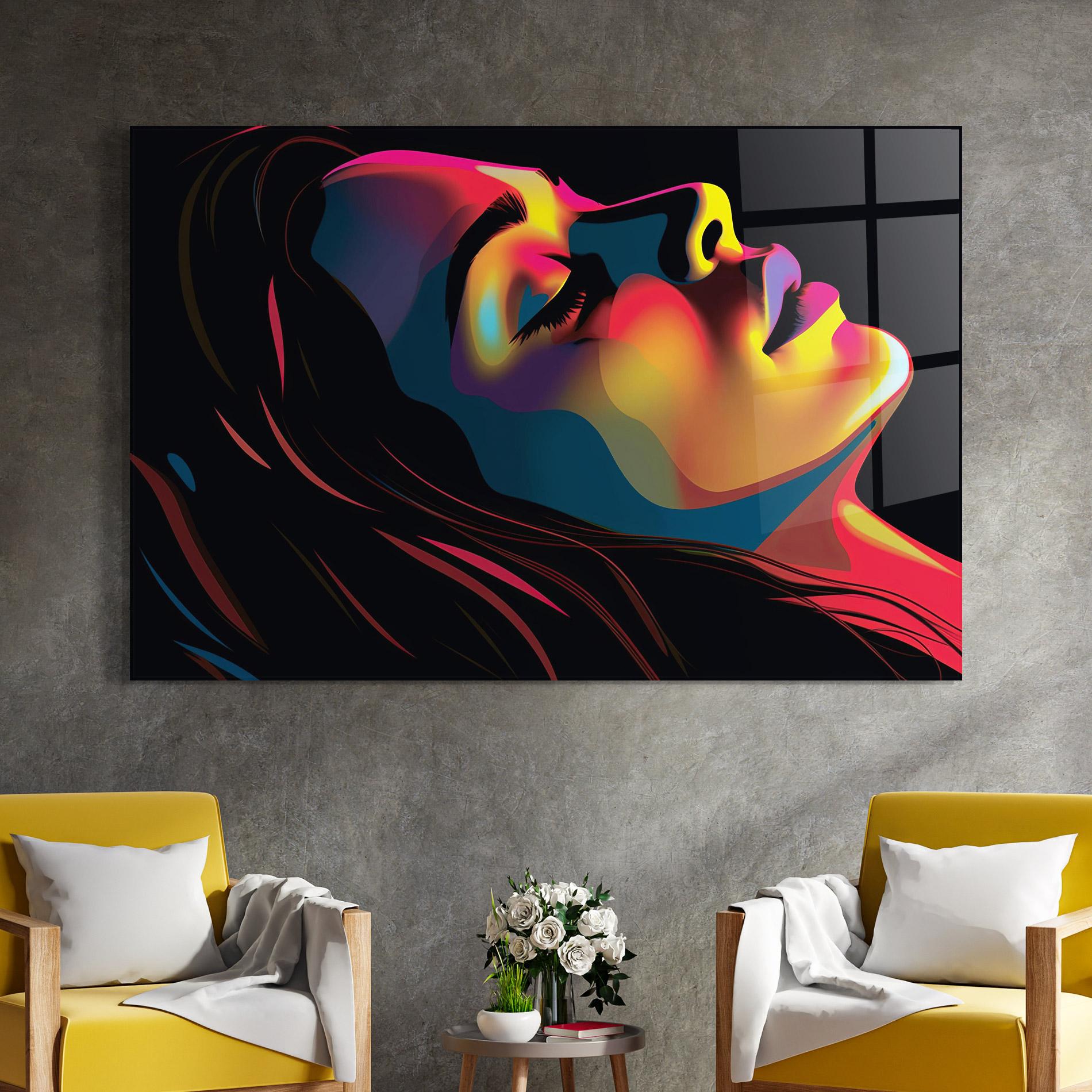 Üvegkép Graphical Profile mockup 4