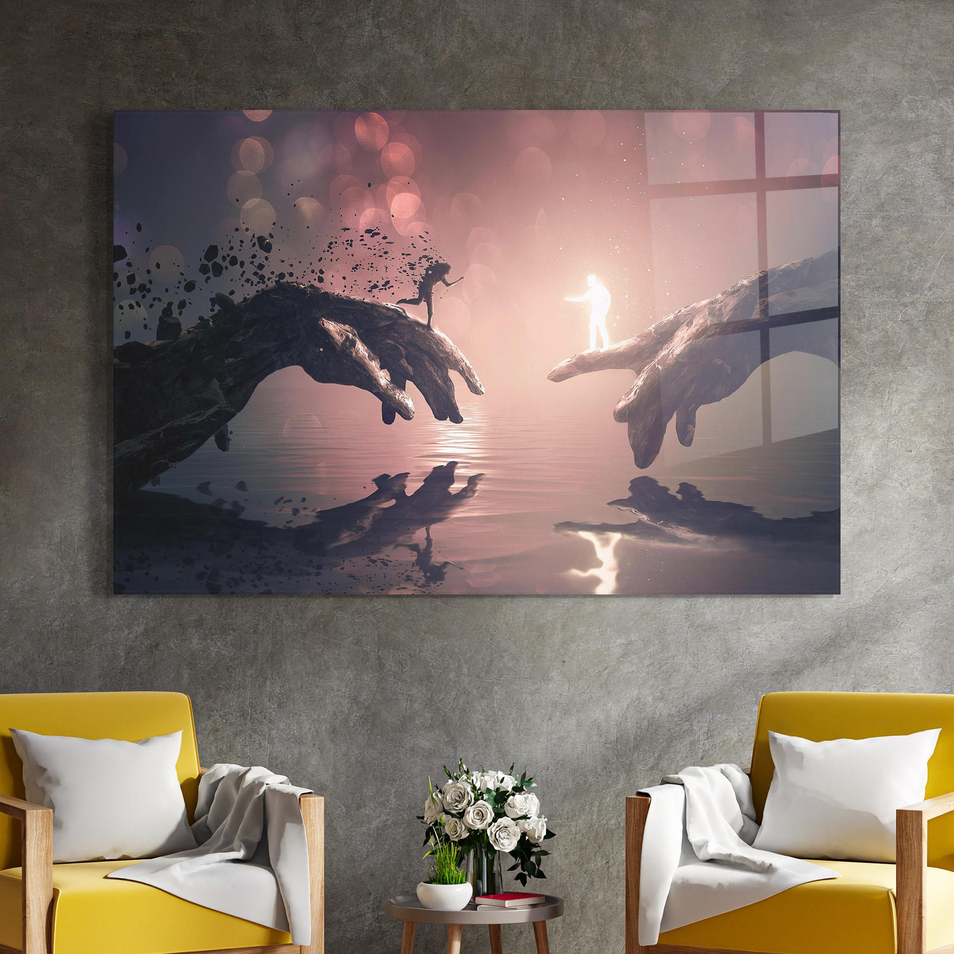 Üvegkép Life Story mockup 4