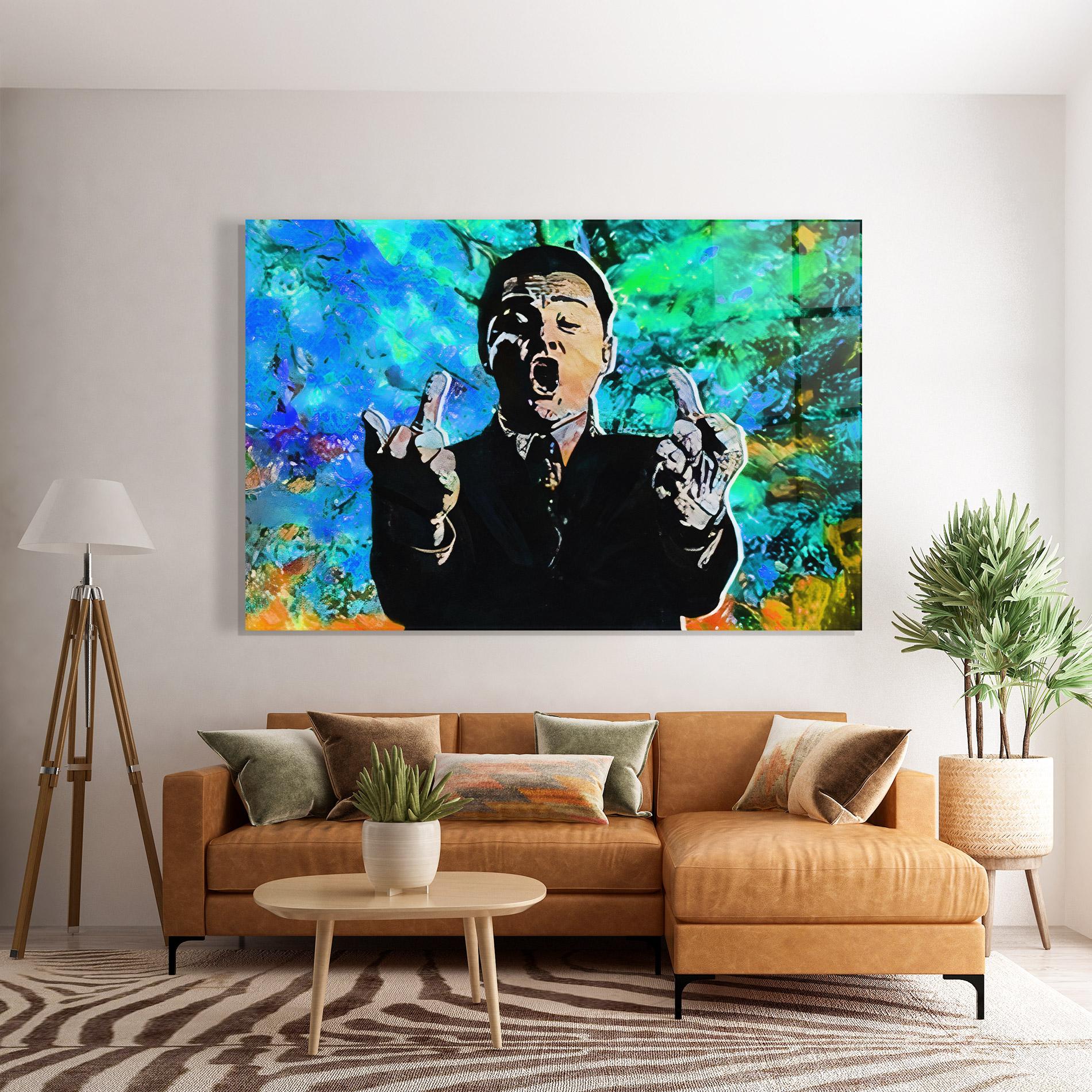 Üvegkép Flip The Bird mockup 7