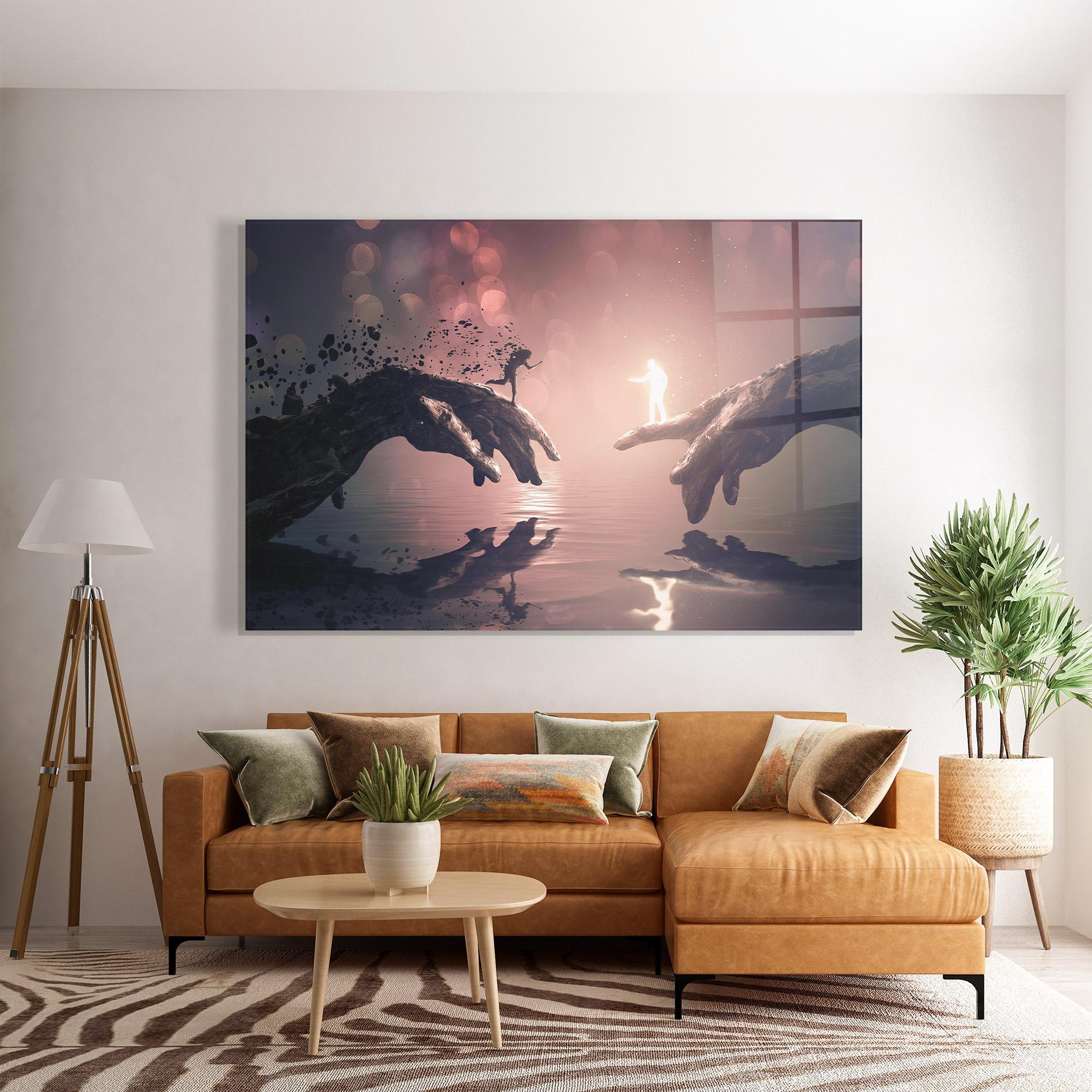 Üvegkép Life Story mockup 7