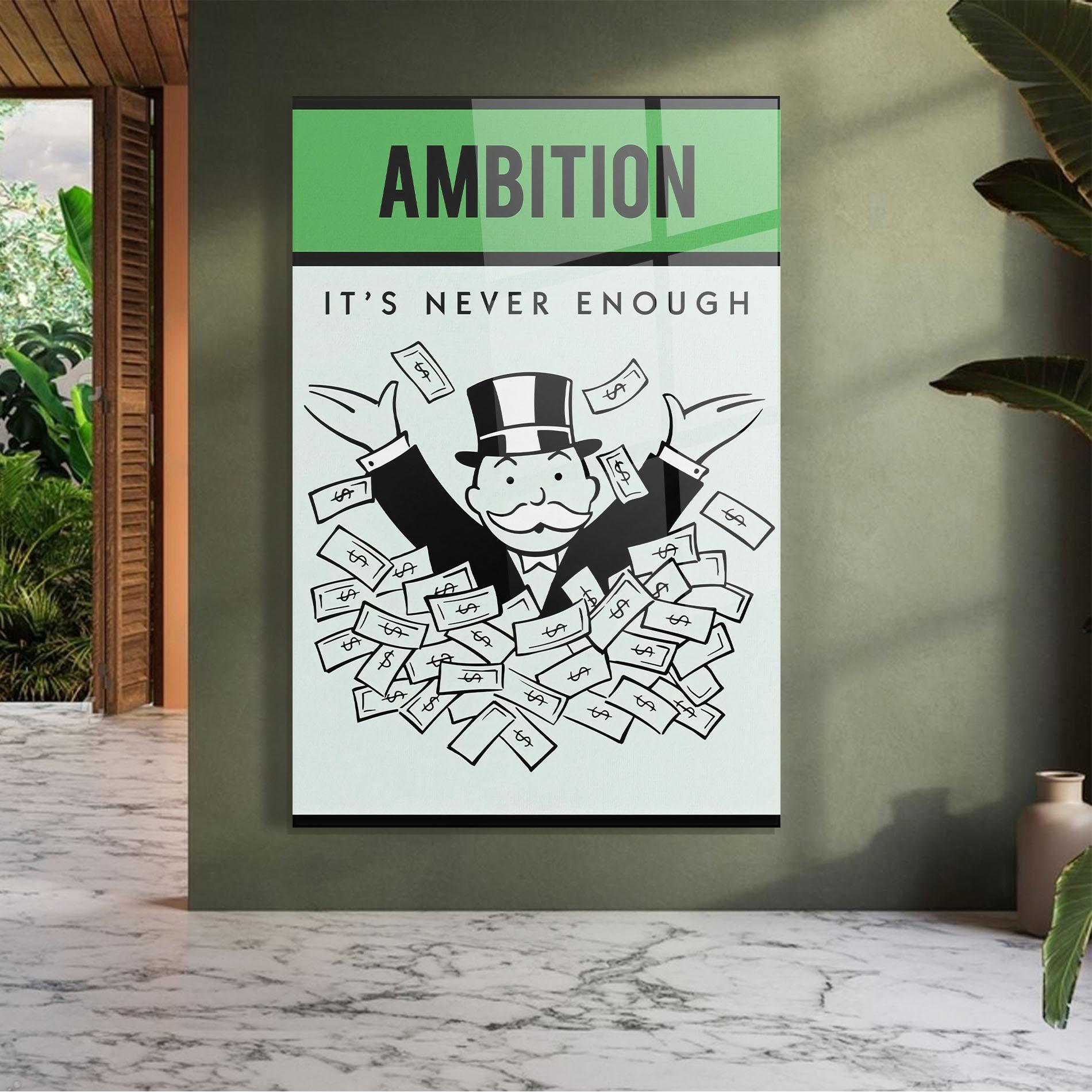 Üvegkép Ambition mockup 7
