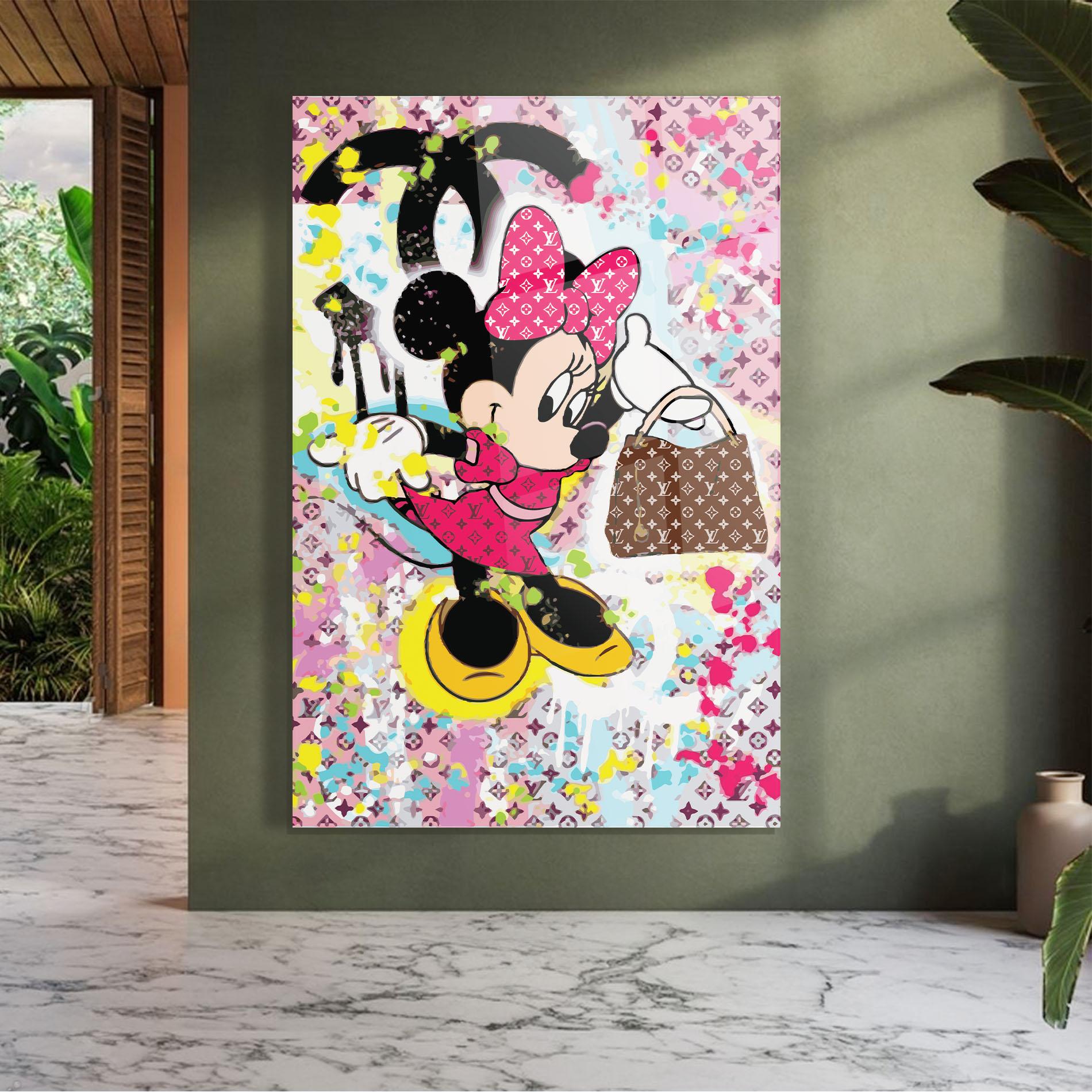 Üvegkép Minnie Comes Back In Fashion mockup 7