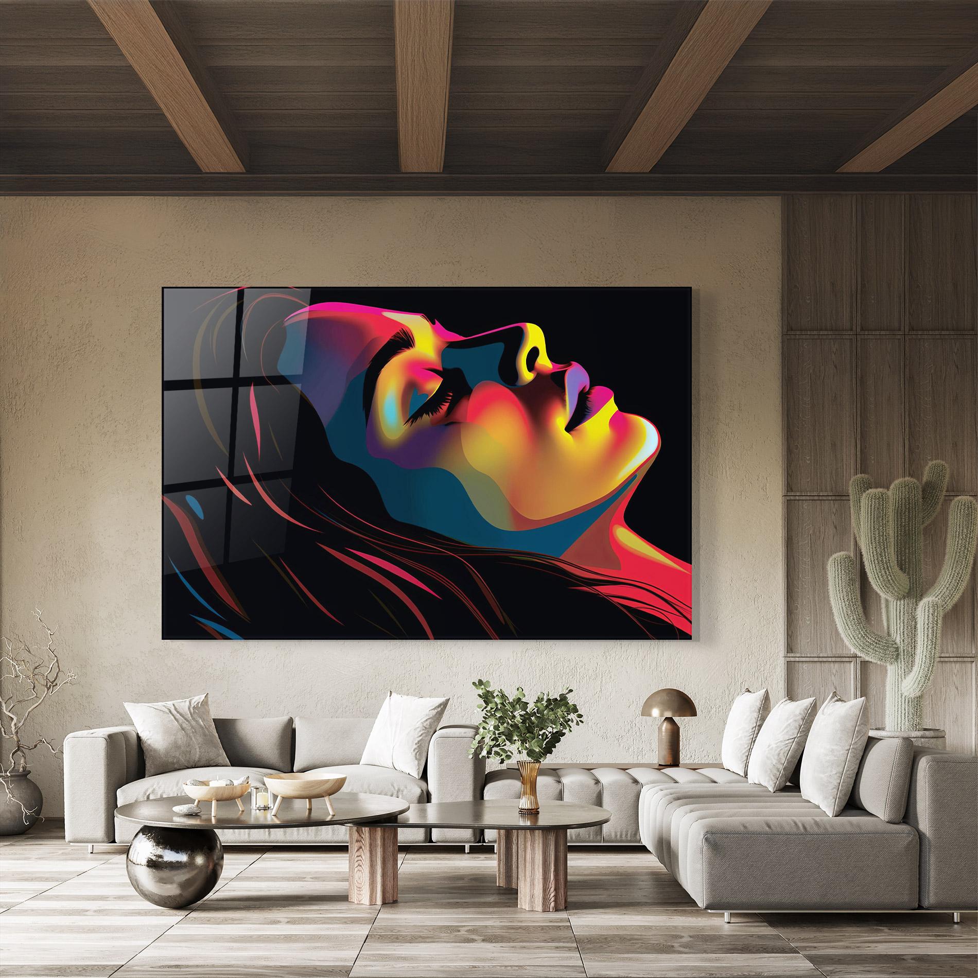 Üvegkép Graphical Profile mockup 8