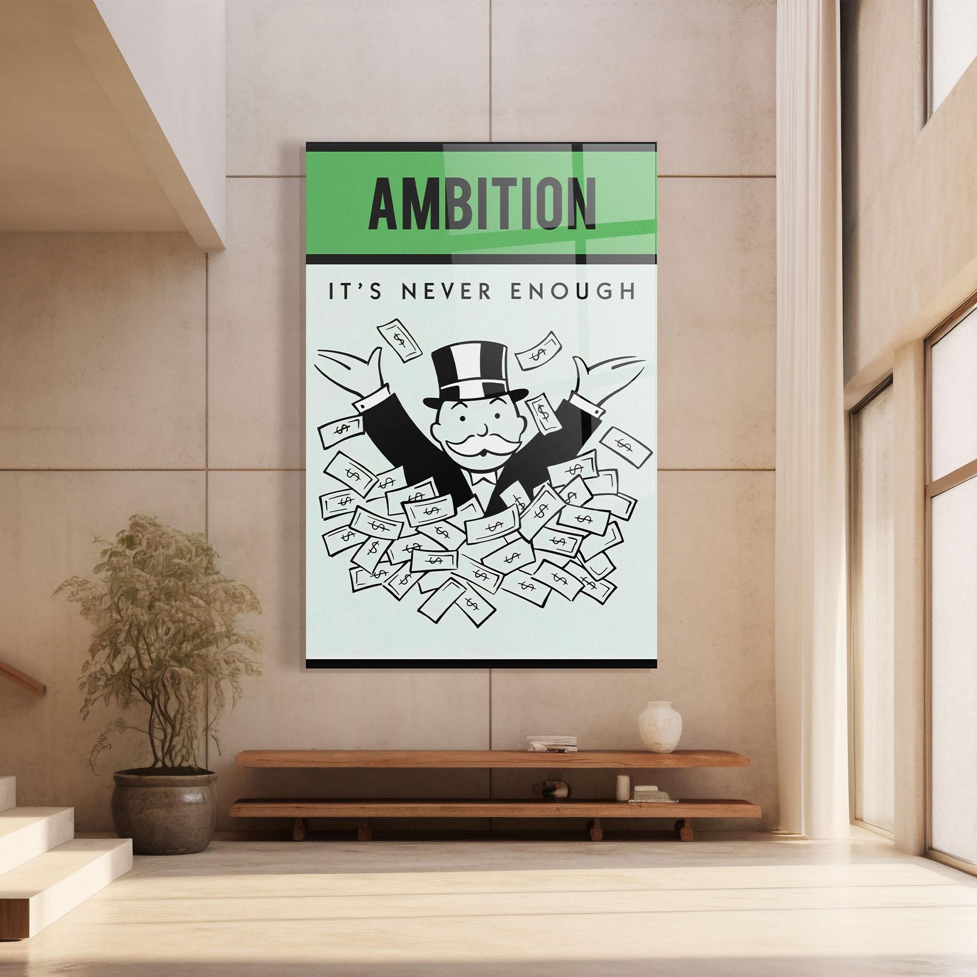 Üvegkép Ambition mockup 8