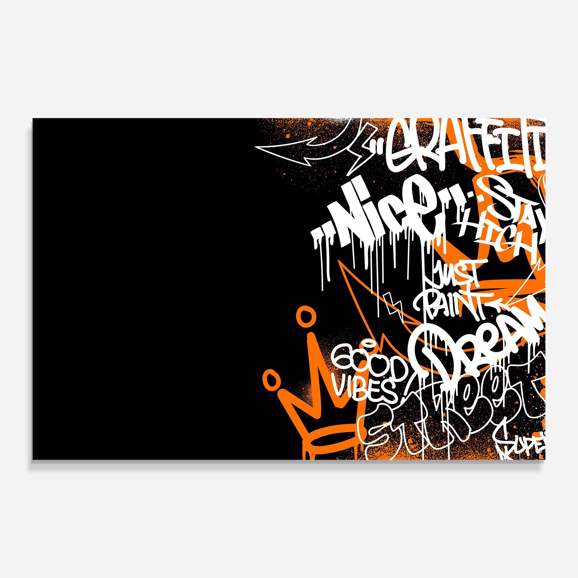 Good Vibes Graffiti mockup 0