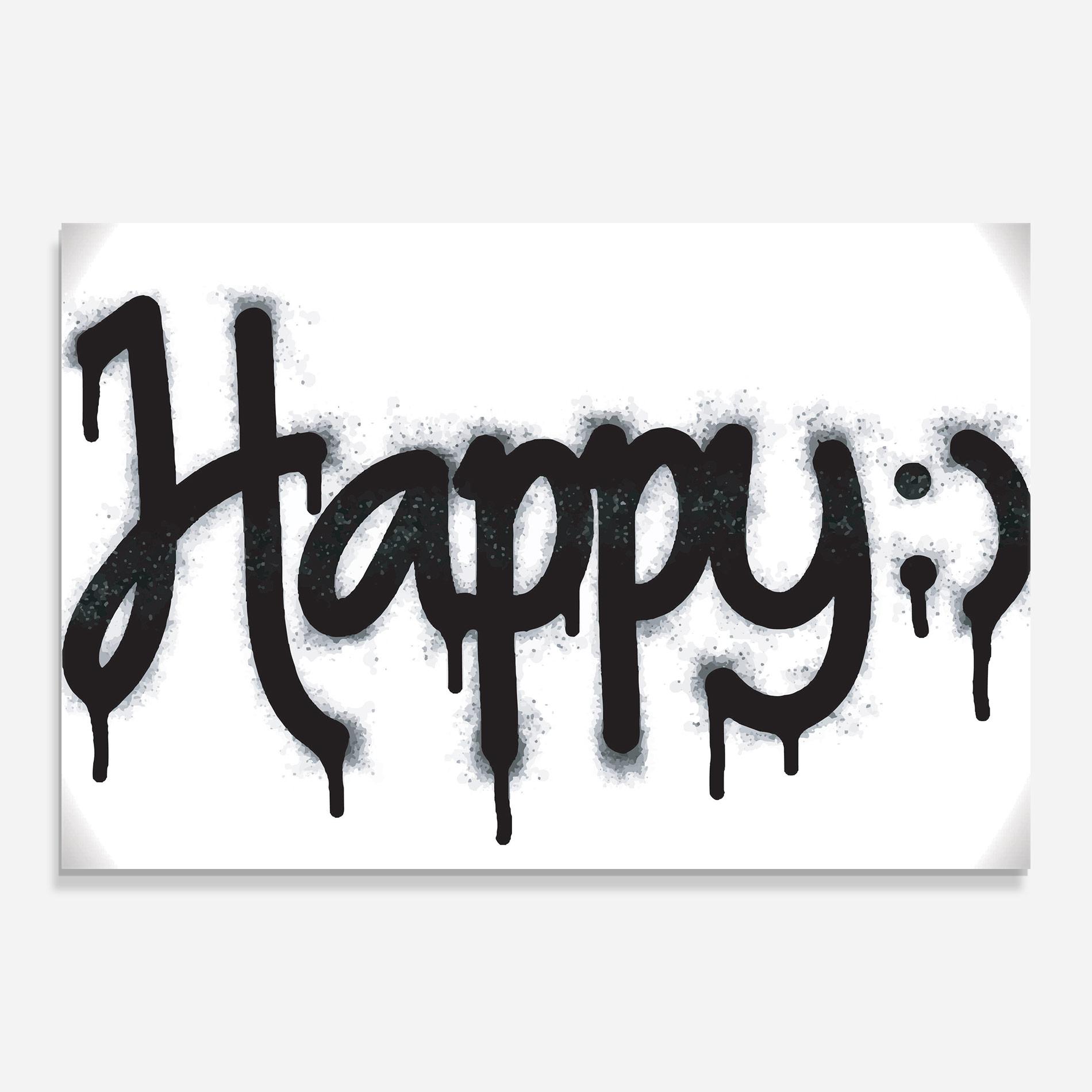 Üvegkép Happy Spray mockup 0