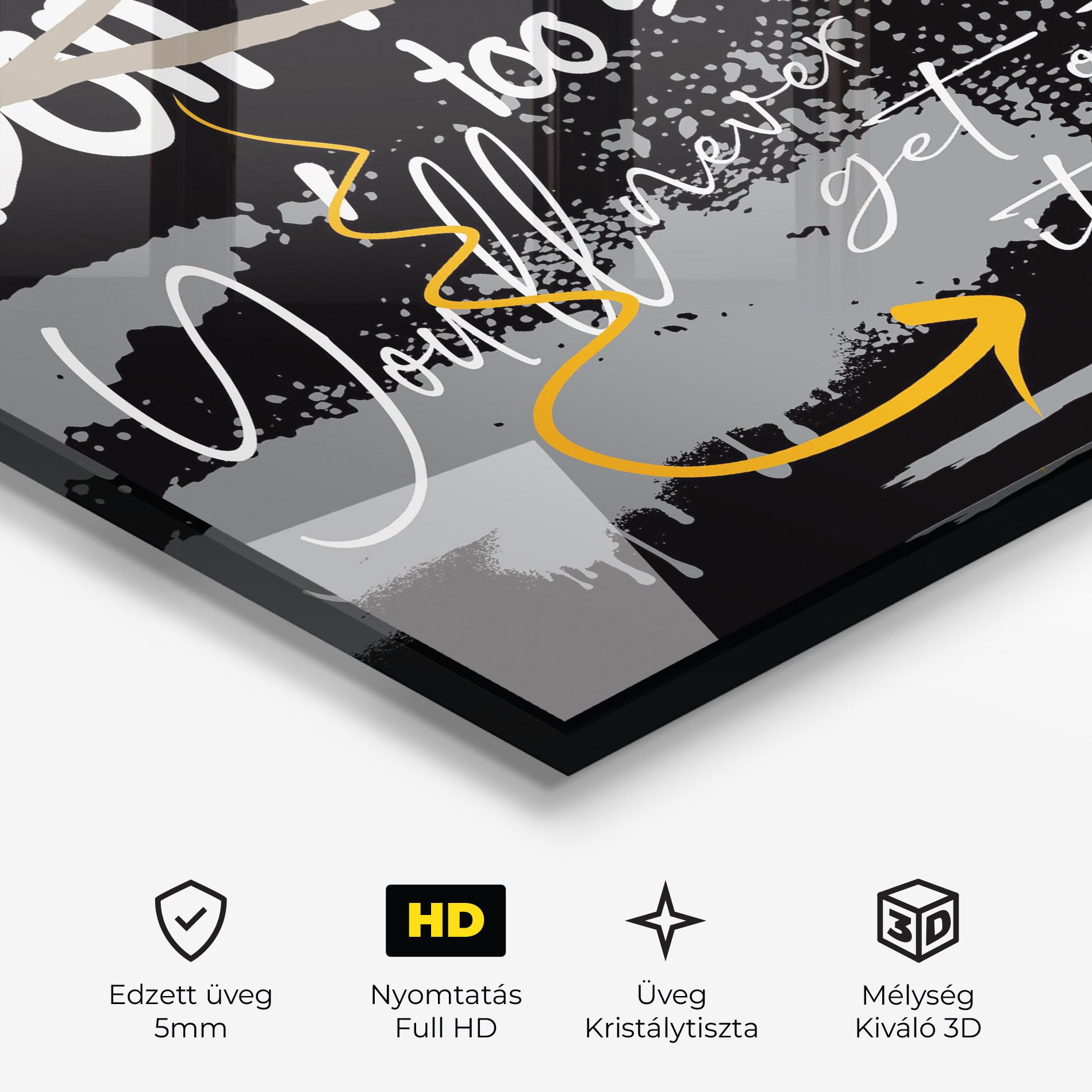 Grey Orange Graffiti mockup 3