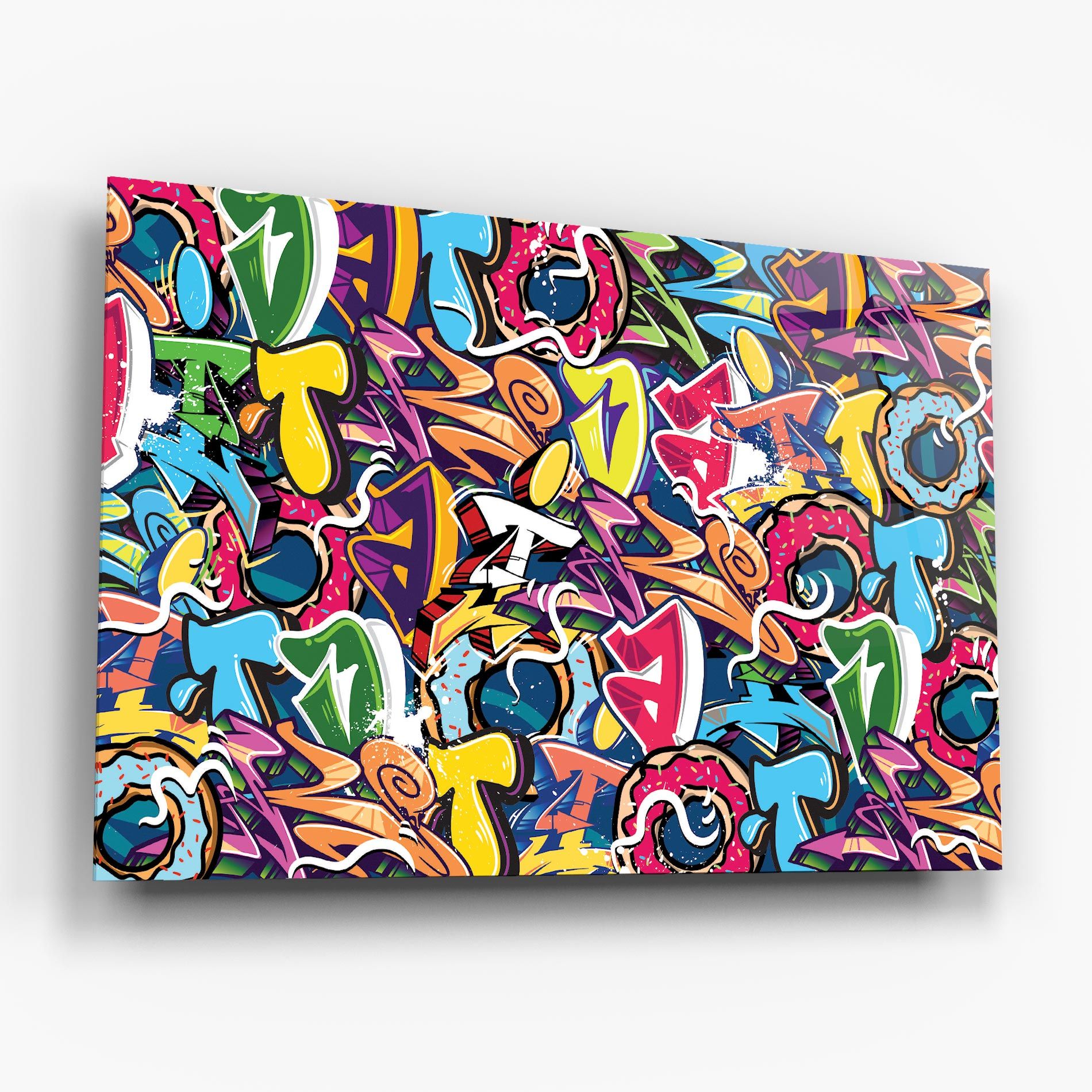Graffiti Letters mockup 6