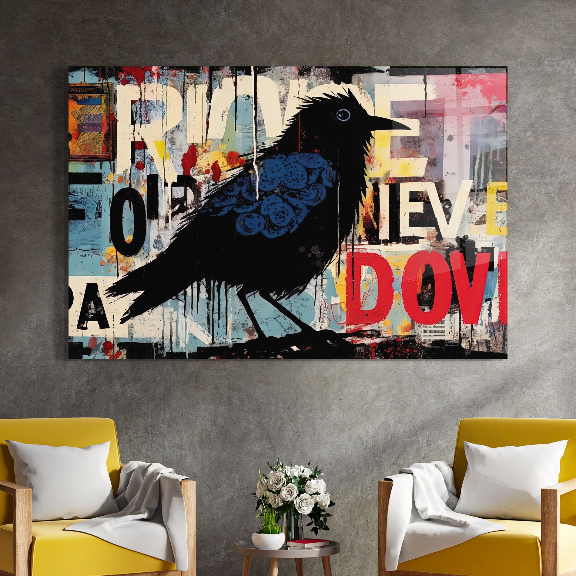 Bird Old Doodle mockup 4