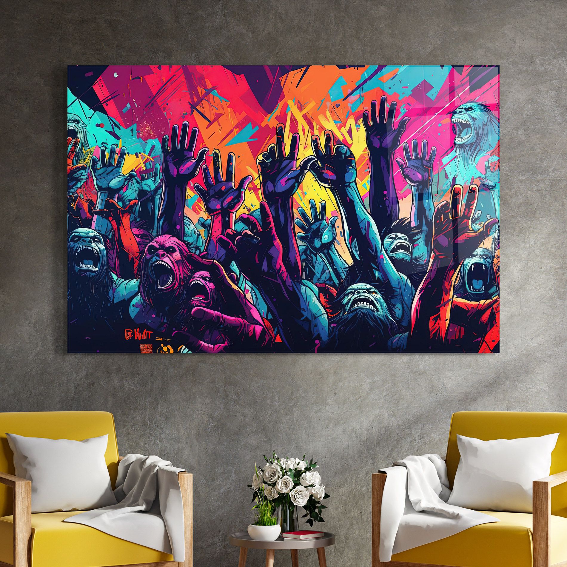 Graffiti Animals mockup 4