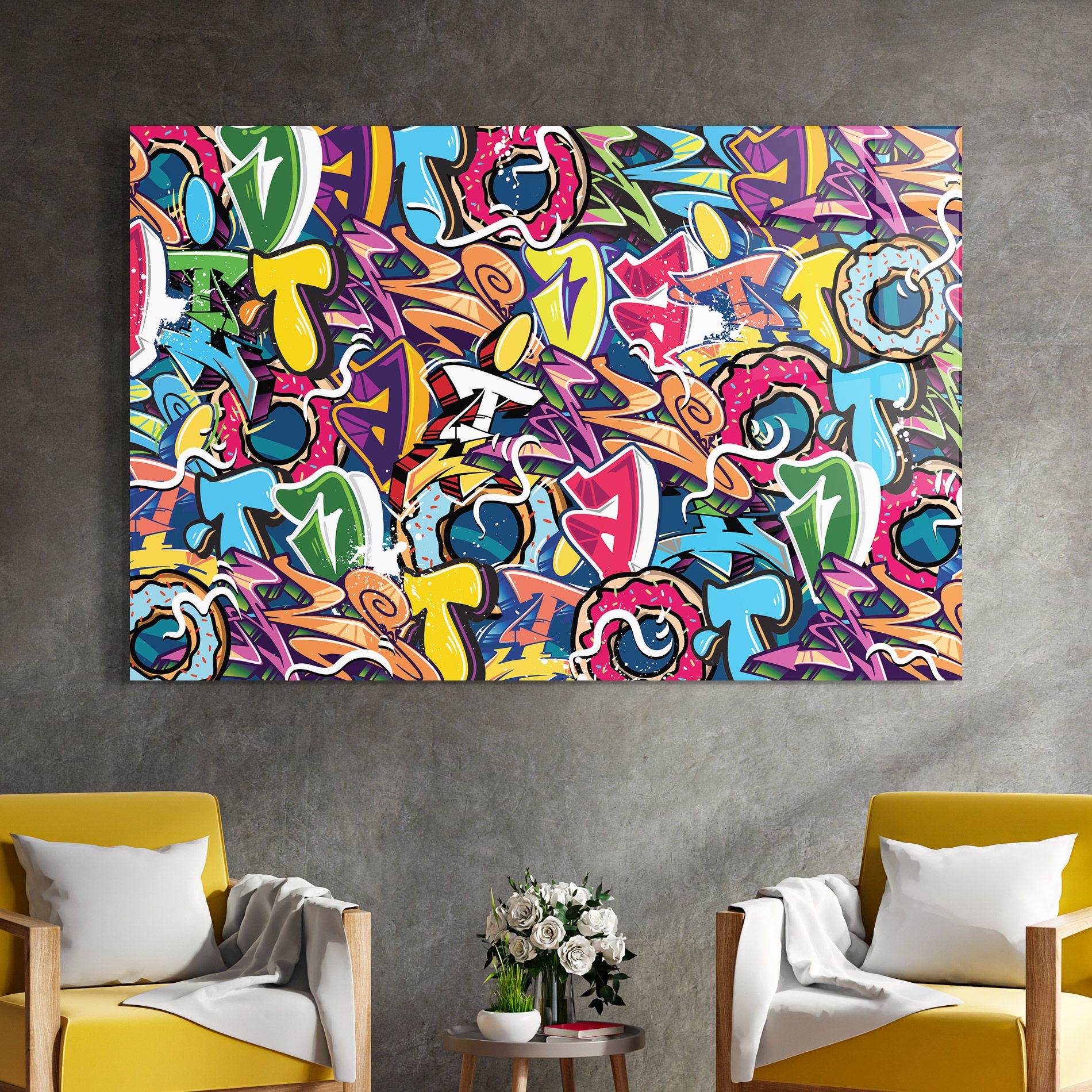 Graffiti Letters mockup 4