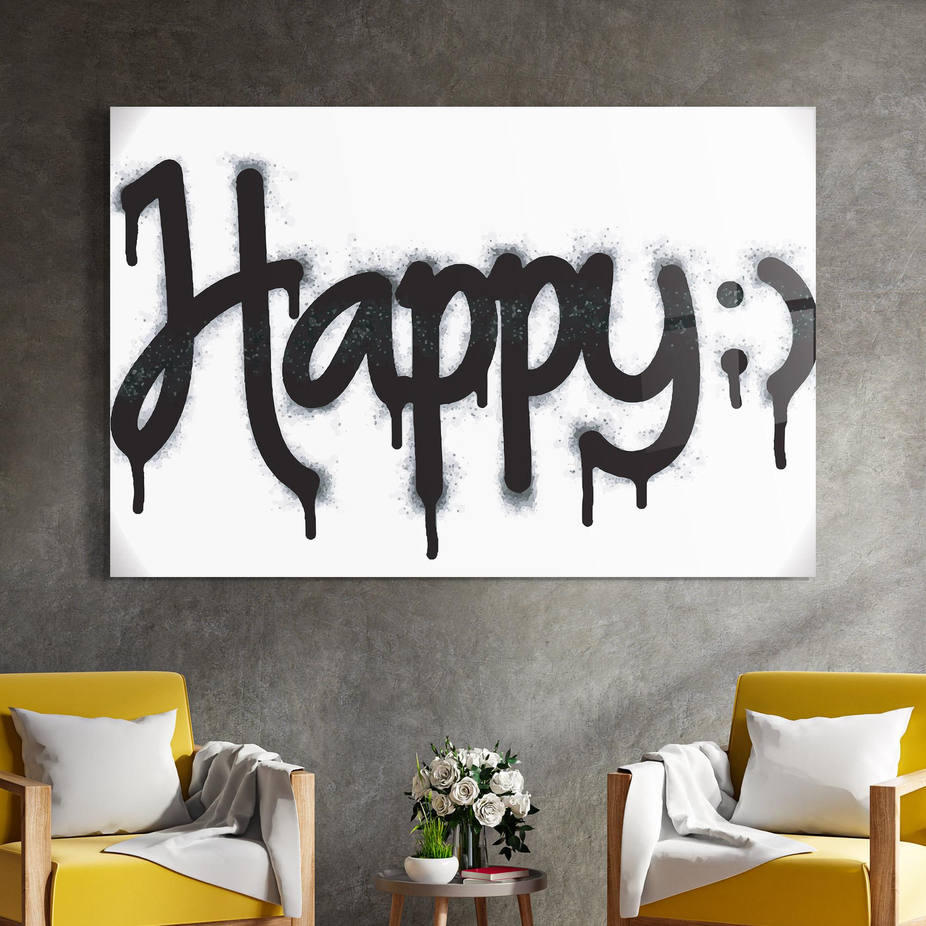 Üvegkép Happy Spray mockup 4