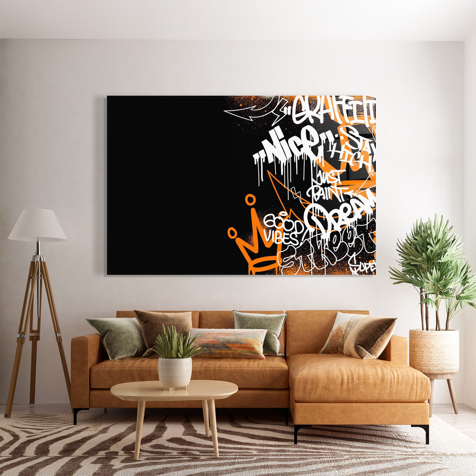 Good Vibes Graffiti mockup 7