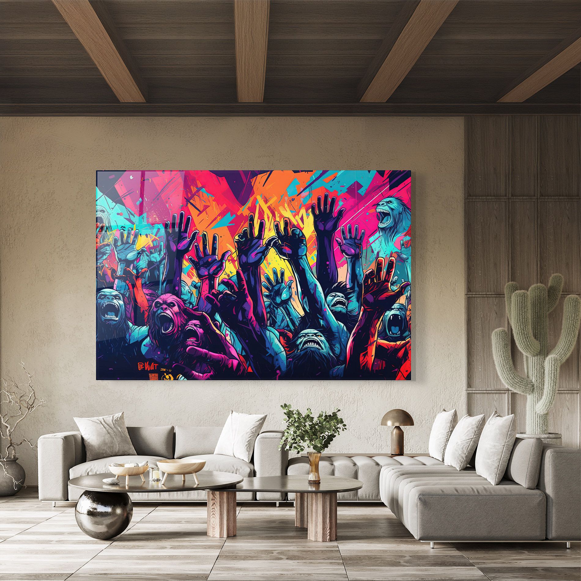 Graffiti Animals mockup 8