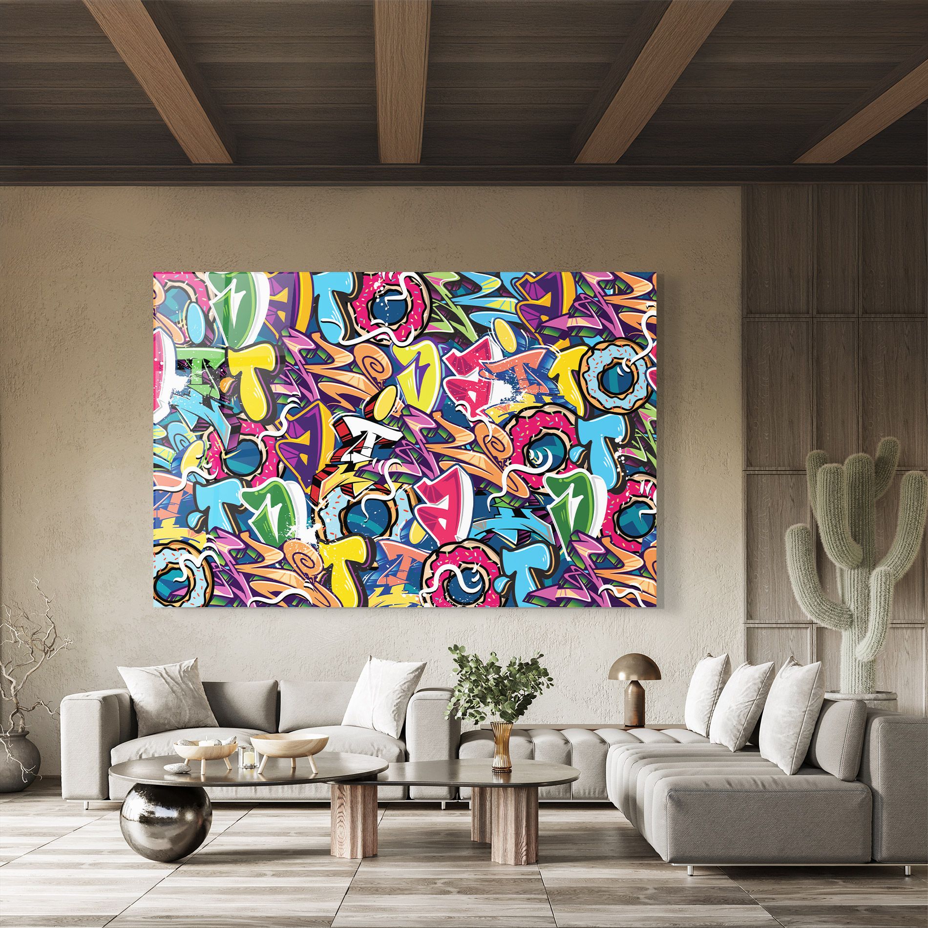 Graffiti Letters mockup 8