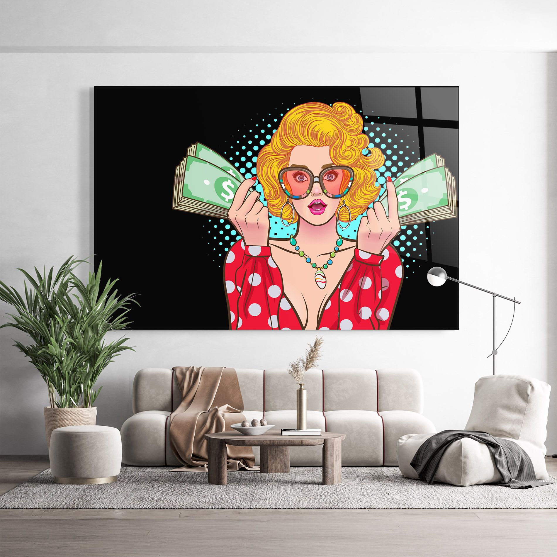 Glasses Look Money mockup 9