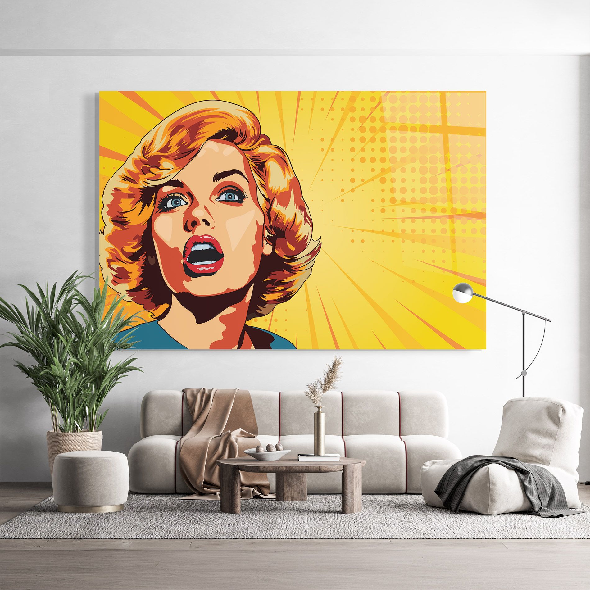 Surprised Blonde Lady mockup 9