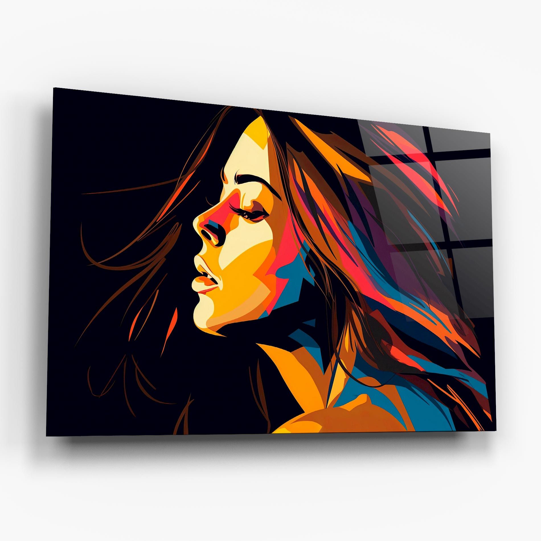 Graphical Pop Woman mockup 6