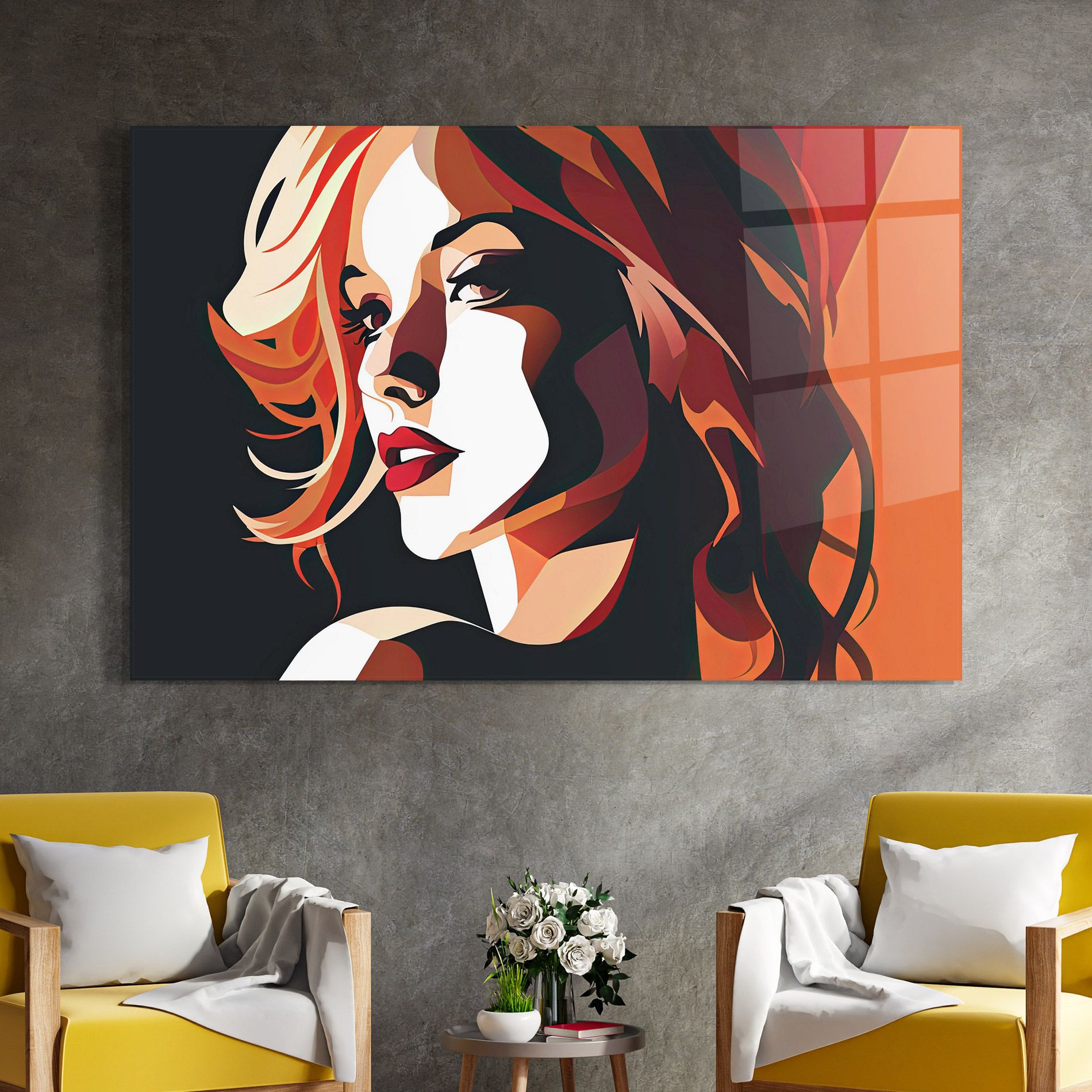 Pop Lady Art mockup 4