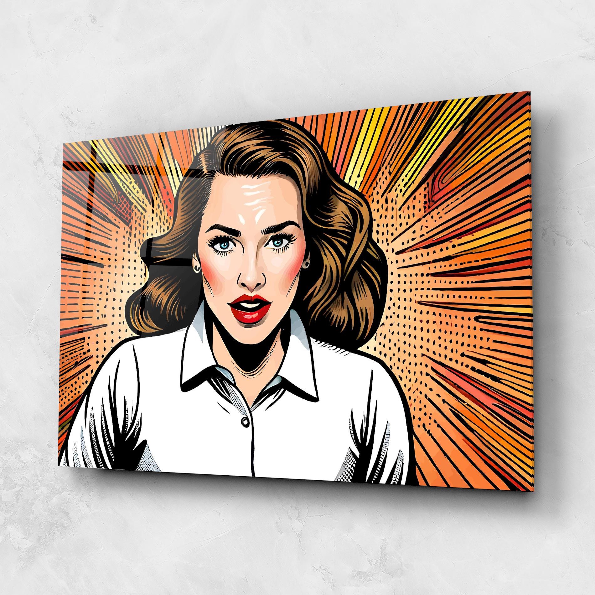 Blue Eye Pop Art mockup 1