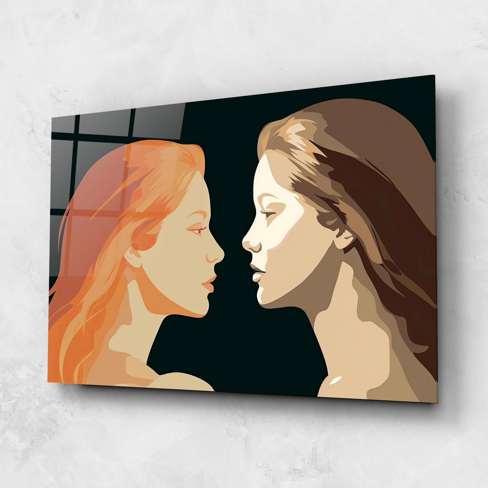 Orange Pop Girl mockup 1