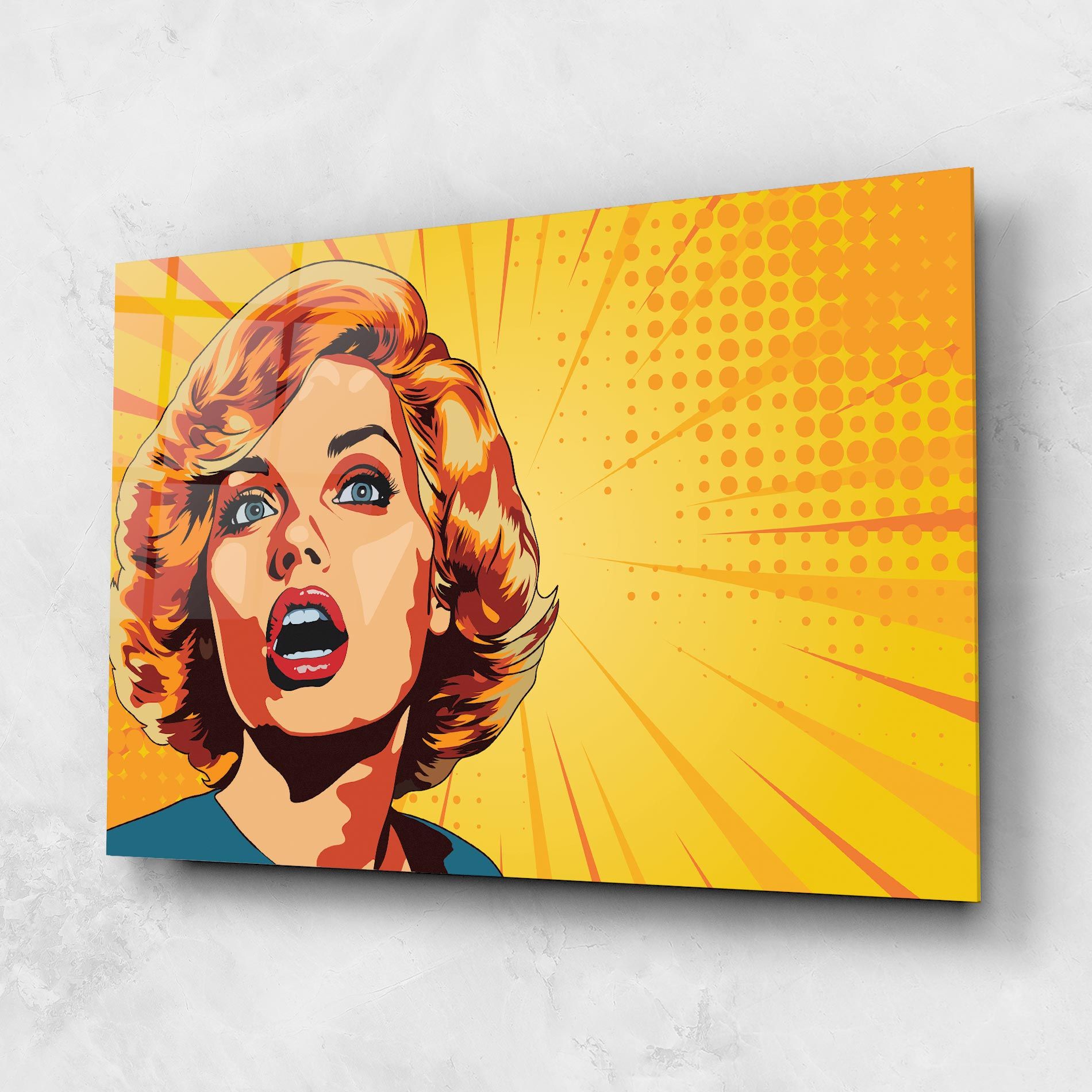 Surprised Blonde Lady mockup 1