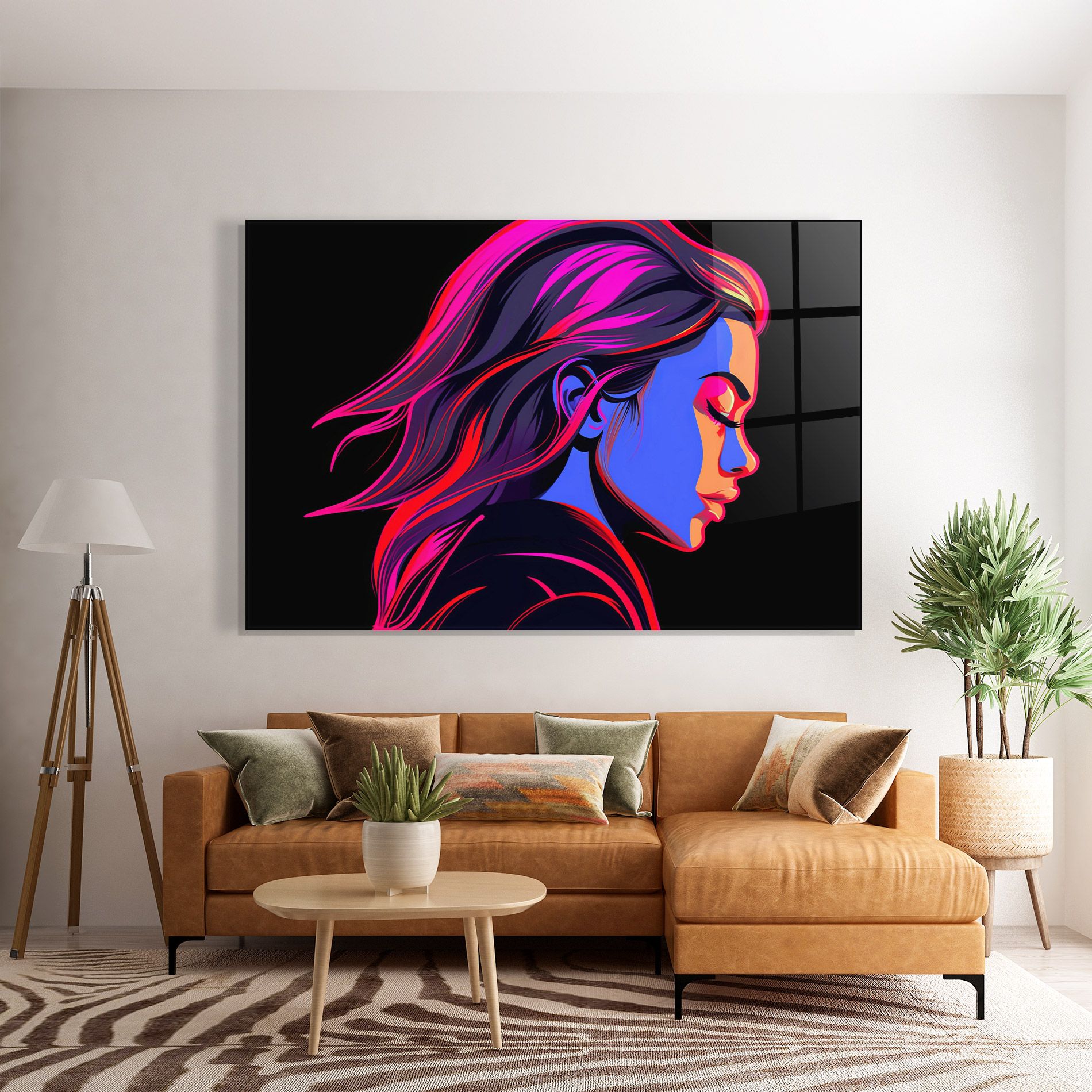 Blue Cream Pop Art mockup 7